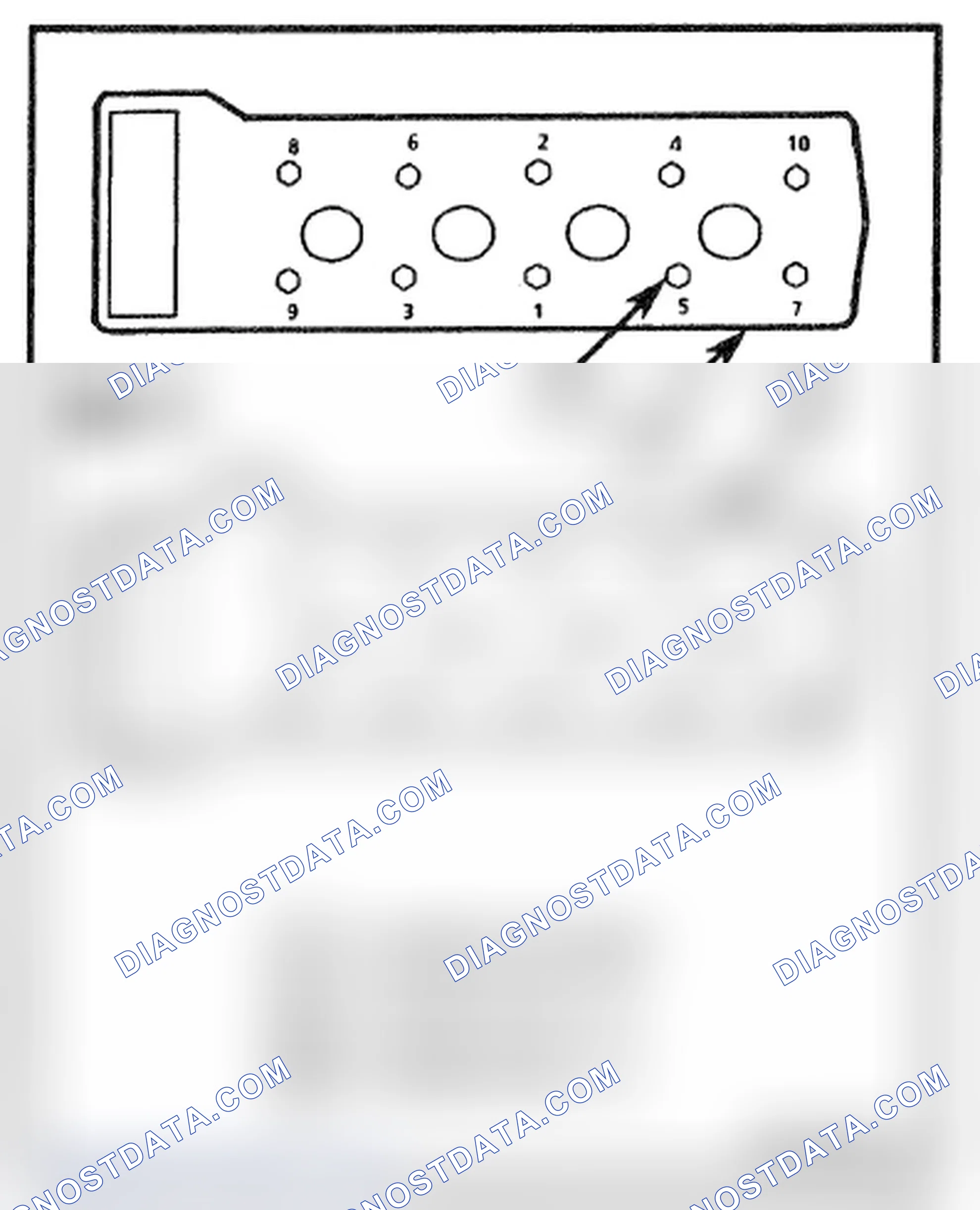 Scheme 101: Identifying Cylinder Head Bolts Tightening Sequence