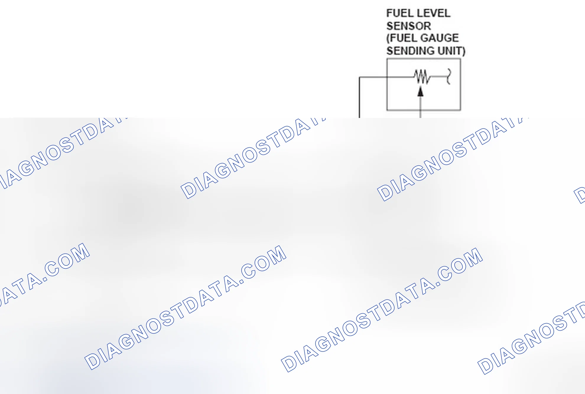 Scheme 2: Fuel Level Sensor (Fuel Gauge Sending Unit) Circuit Diagram