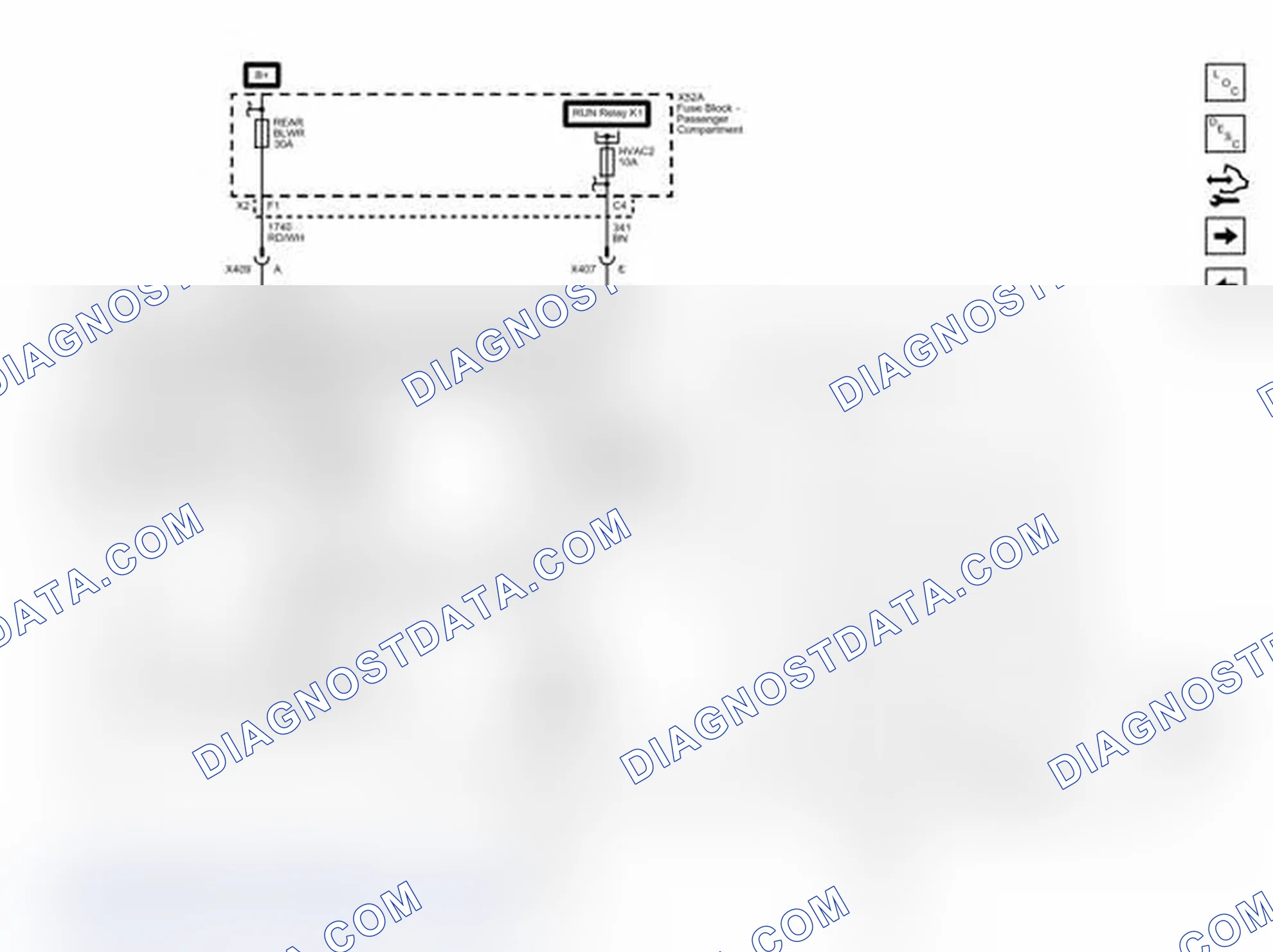 Scheme 9: Rear HVAC (C36 without C69) Wiring Schematics