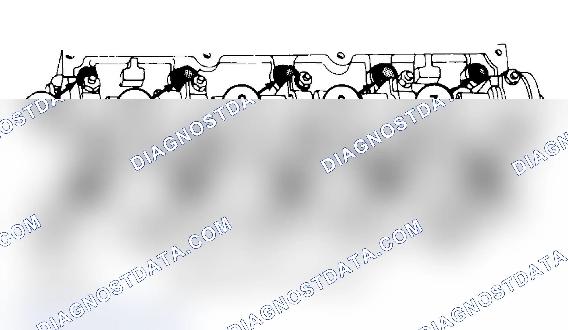 Scheme 3: Typical Cylinder Head Tightening or Loosening Sequence