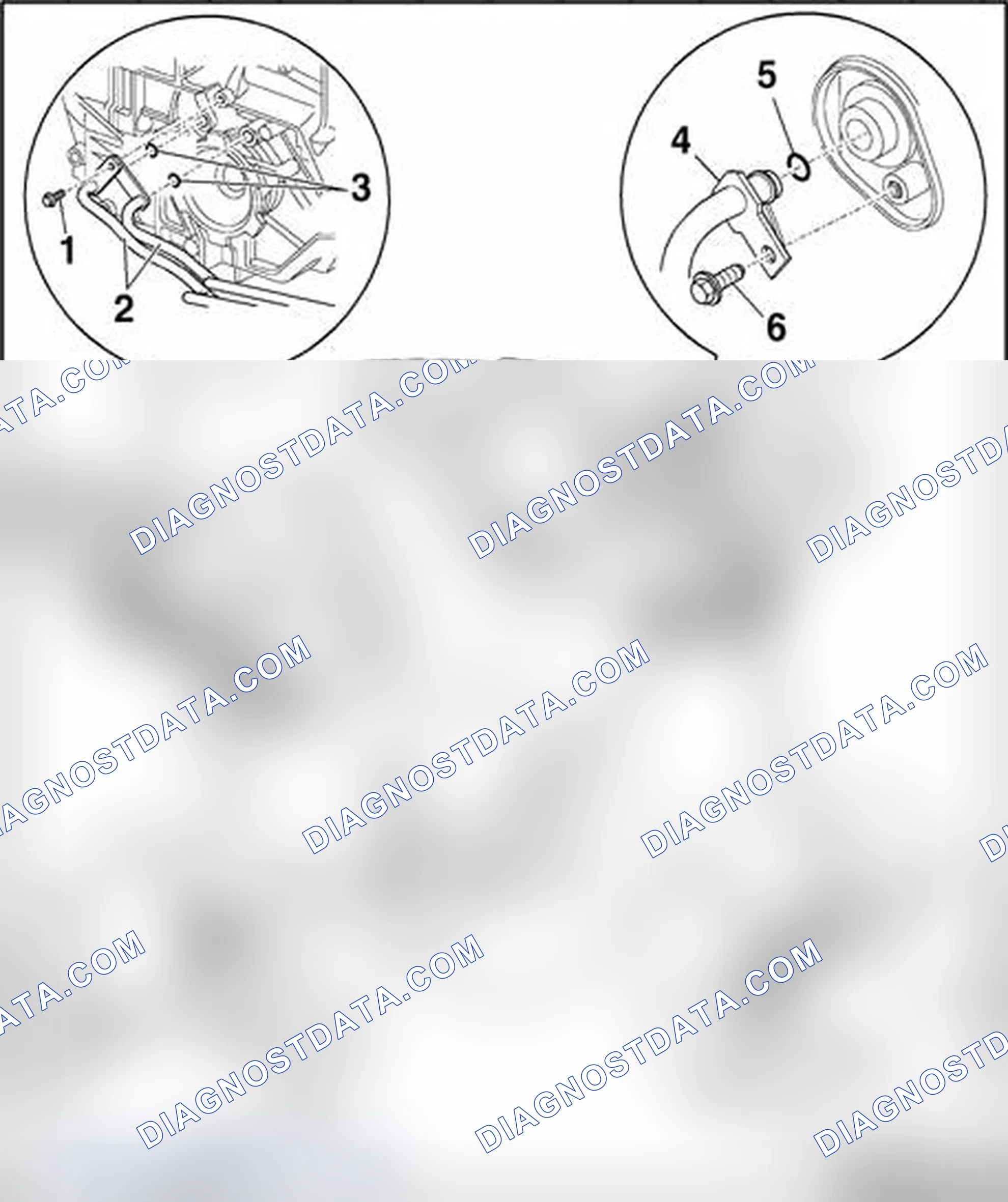 Scheme 1389: ATF lines, ATF cooler and auxiliary ATF filter (vehicles with 2.0 L normally aspirated engine)