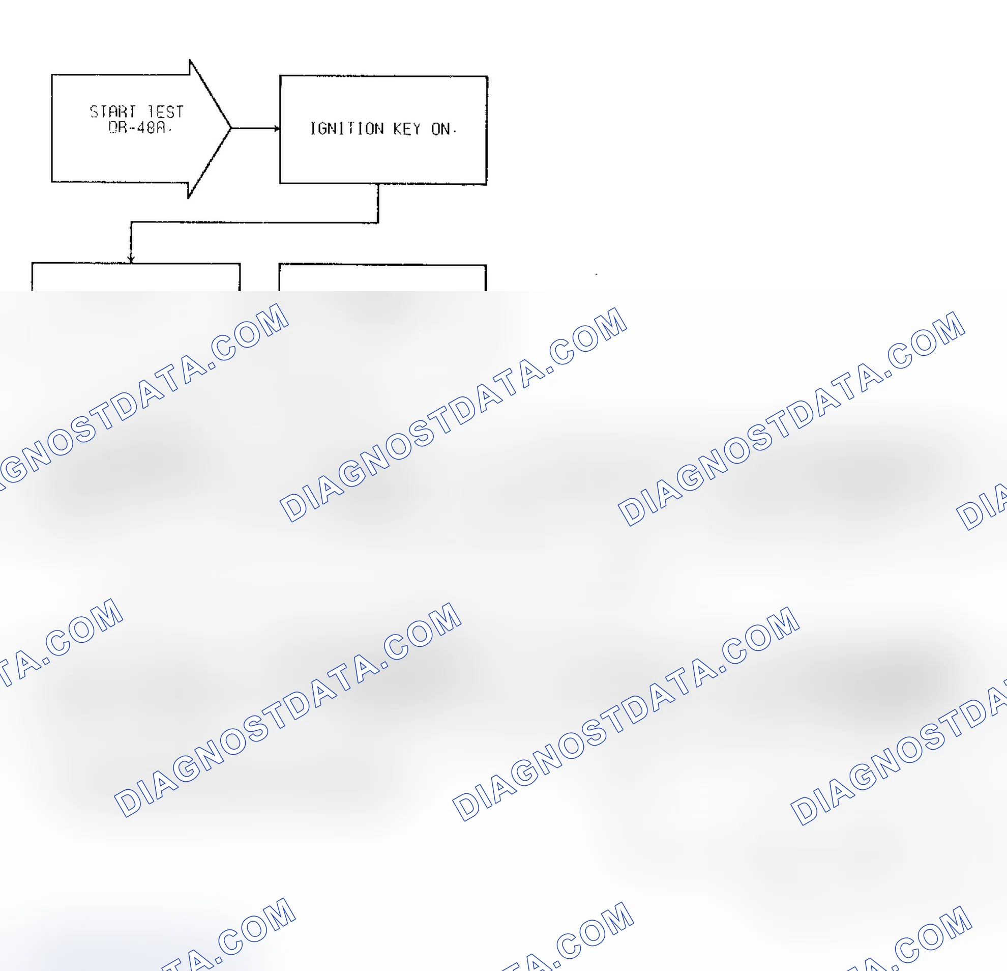 Scheme 346: Test DR-48A Intermittent Test for AIS Motor Circuits