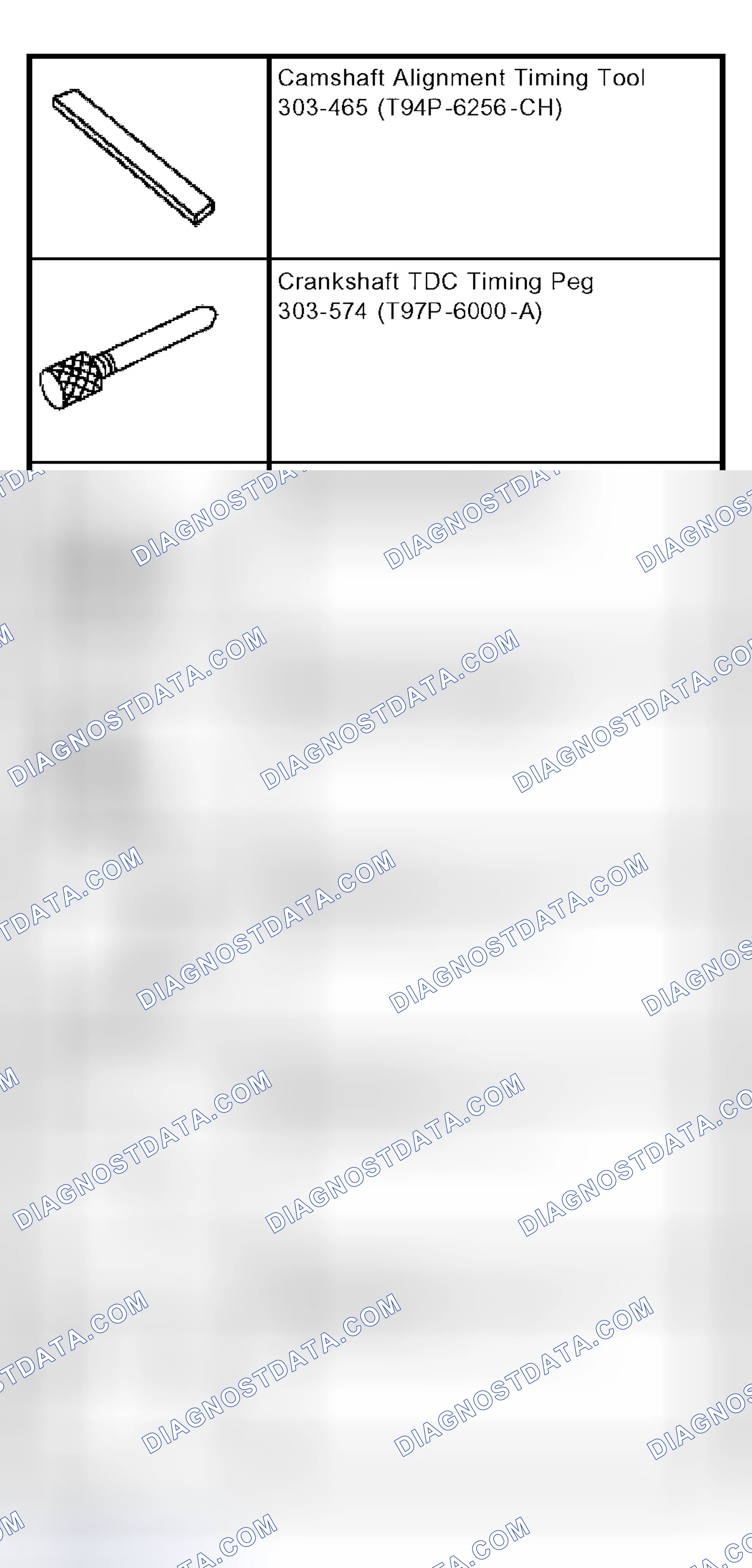 Scheme 854: Special Tool(s)