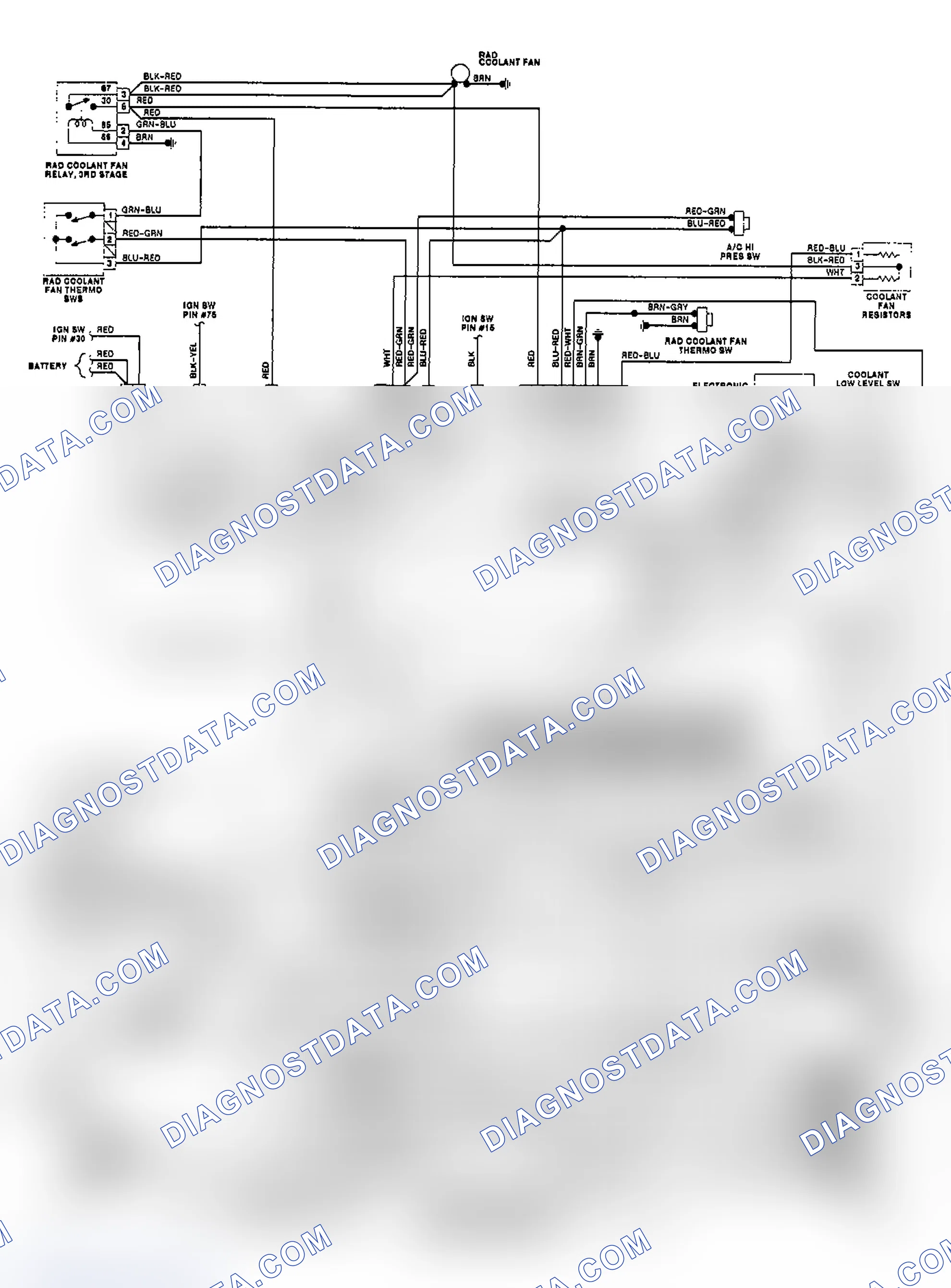 Scheme 10: Automatic A/C-Heater System Wiring Diagram (100)