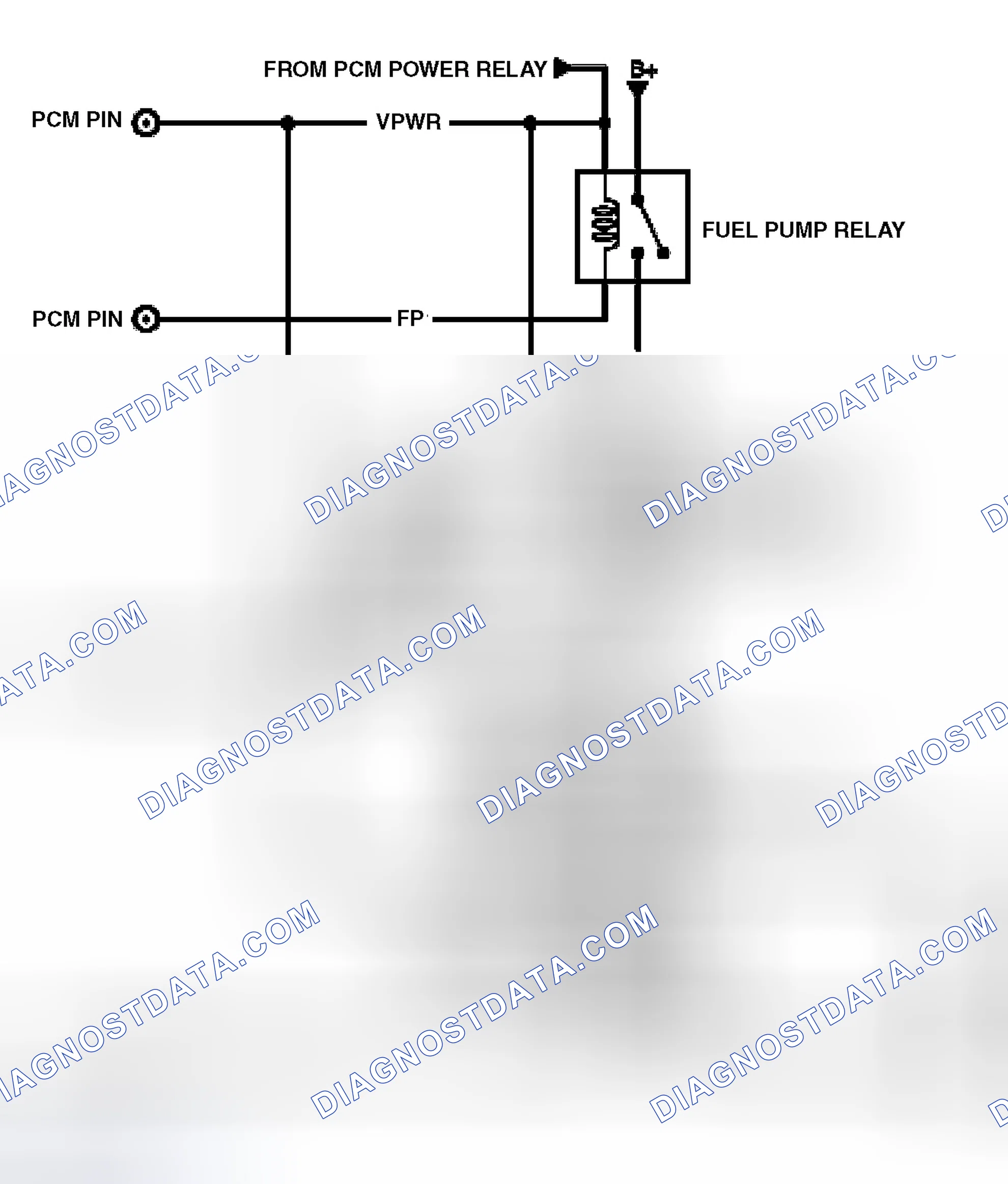 Scheme 197: Applications Using a Fuel Pump Relay for Fuel Pump On/Off Control