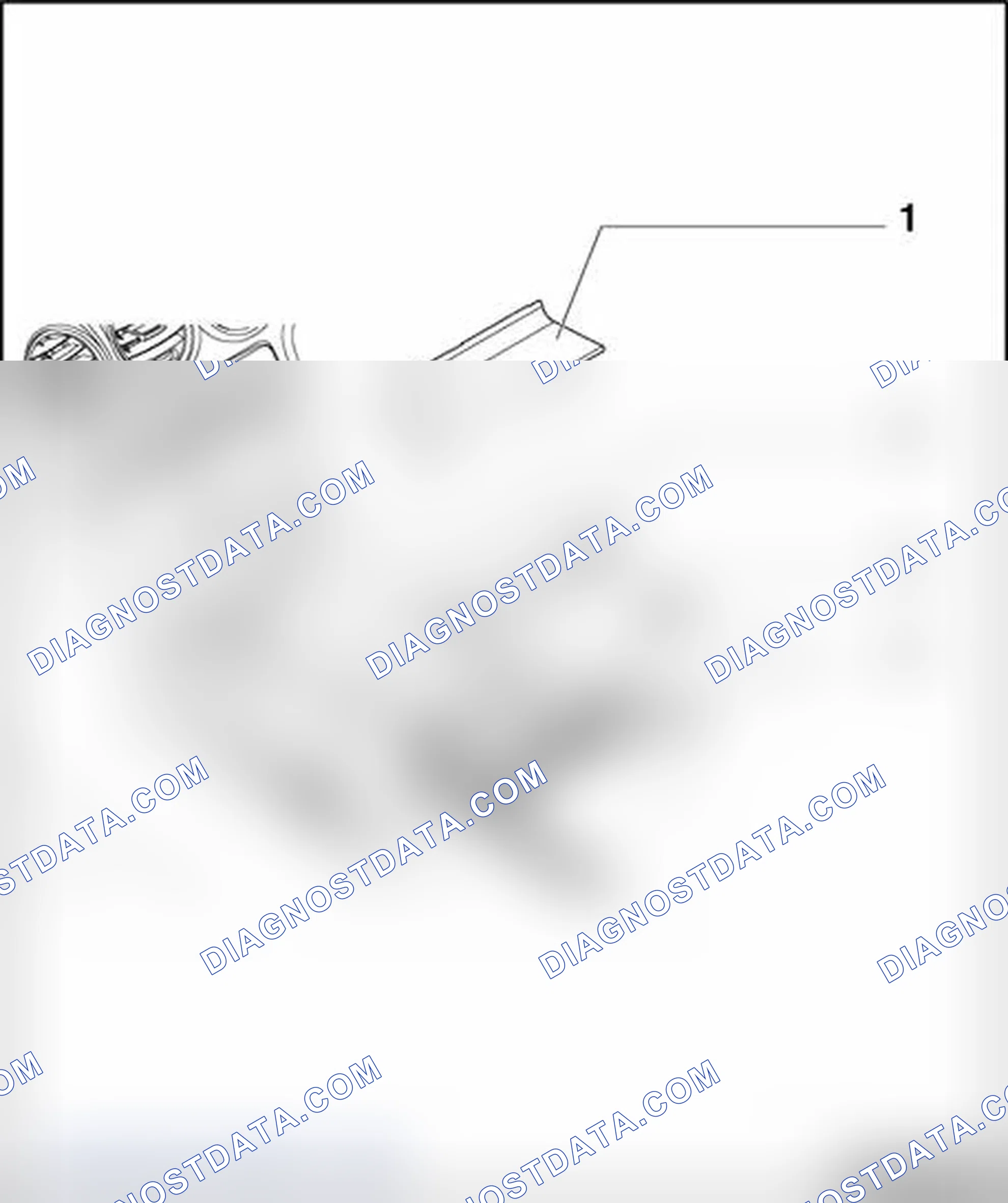 Scheme 35: Front ashtray, assembly overview