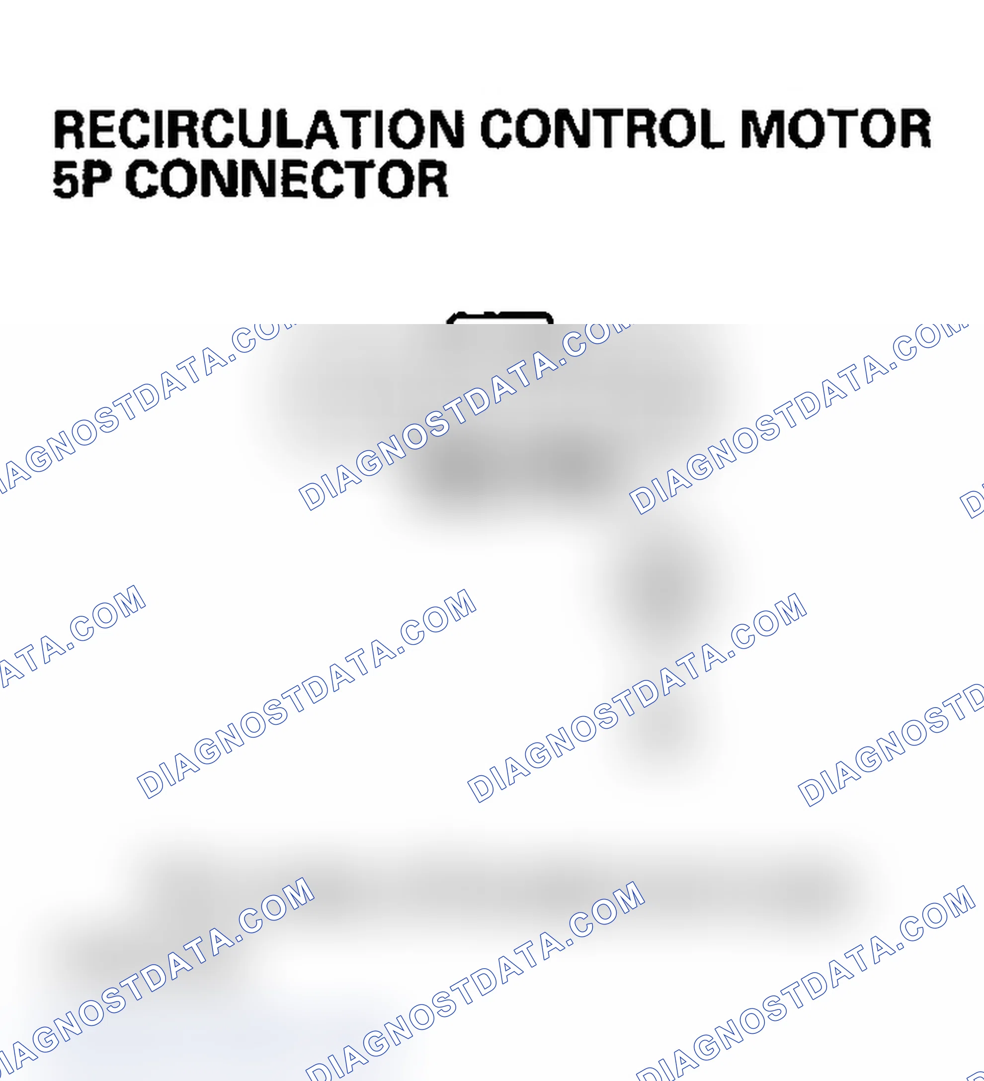 Scheme 72: Recirculation Control Motor Circuit Troubleshooting