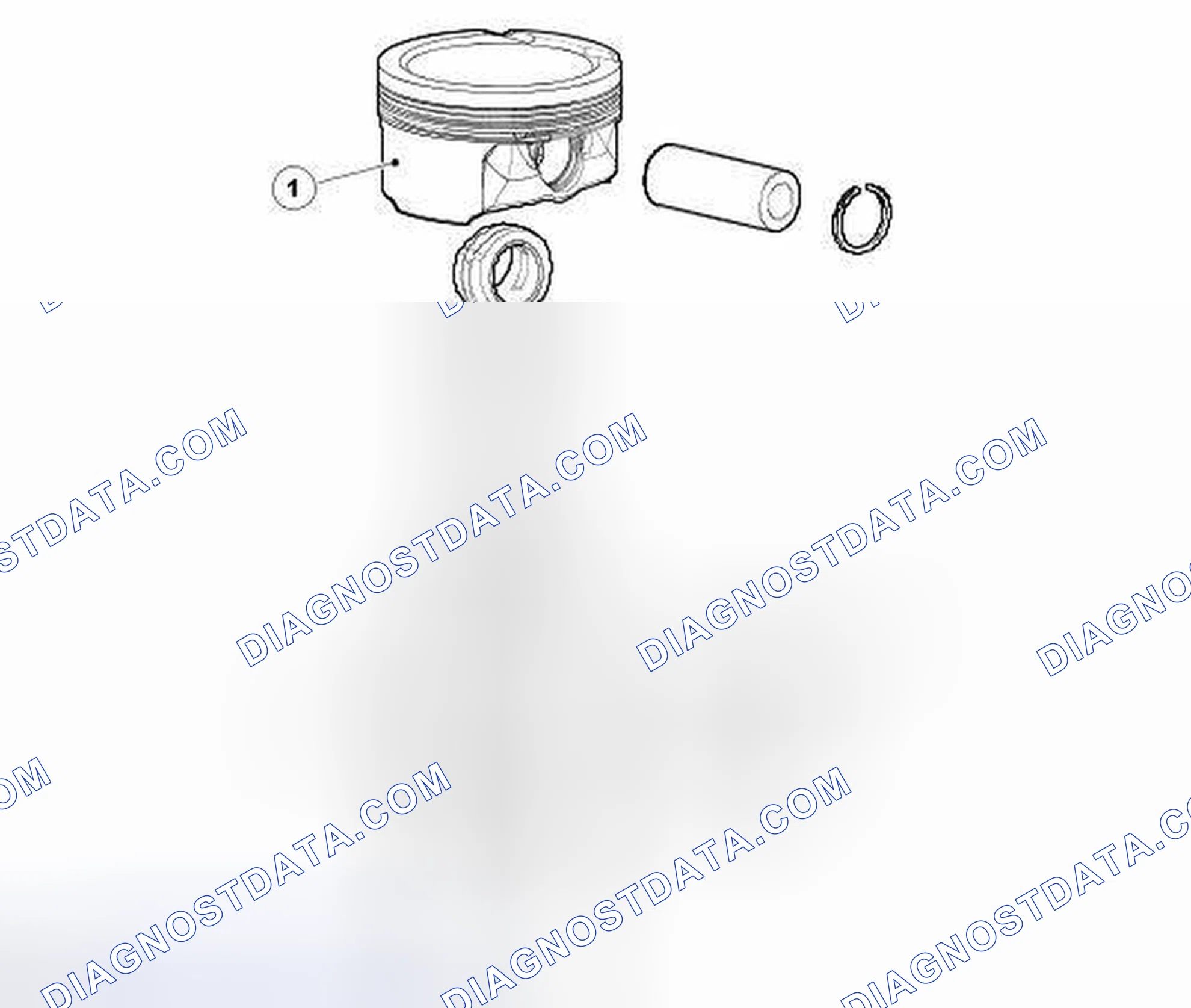Scheme 142: CONNECTING RODS AND PISTONS