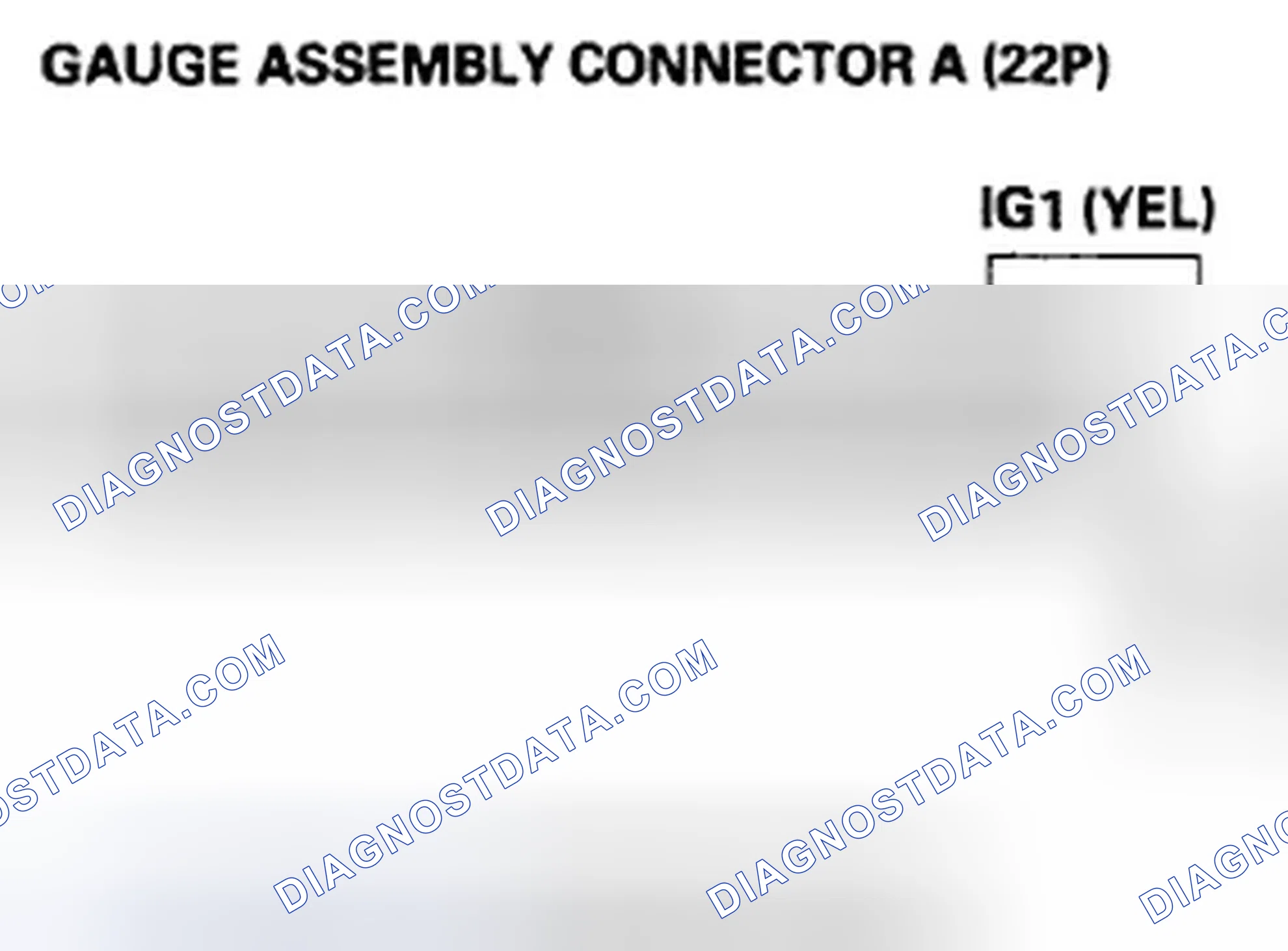 Scheme 64: DTC B1177: IG1 Circuit Low Voltage