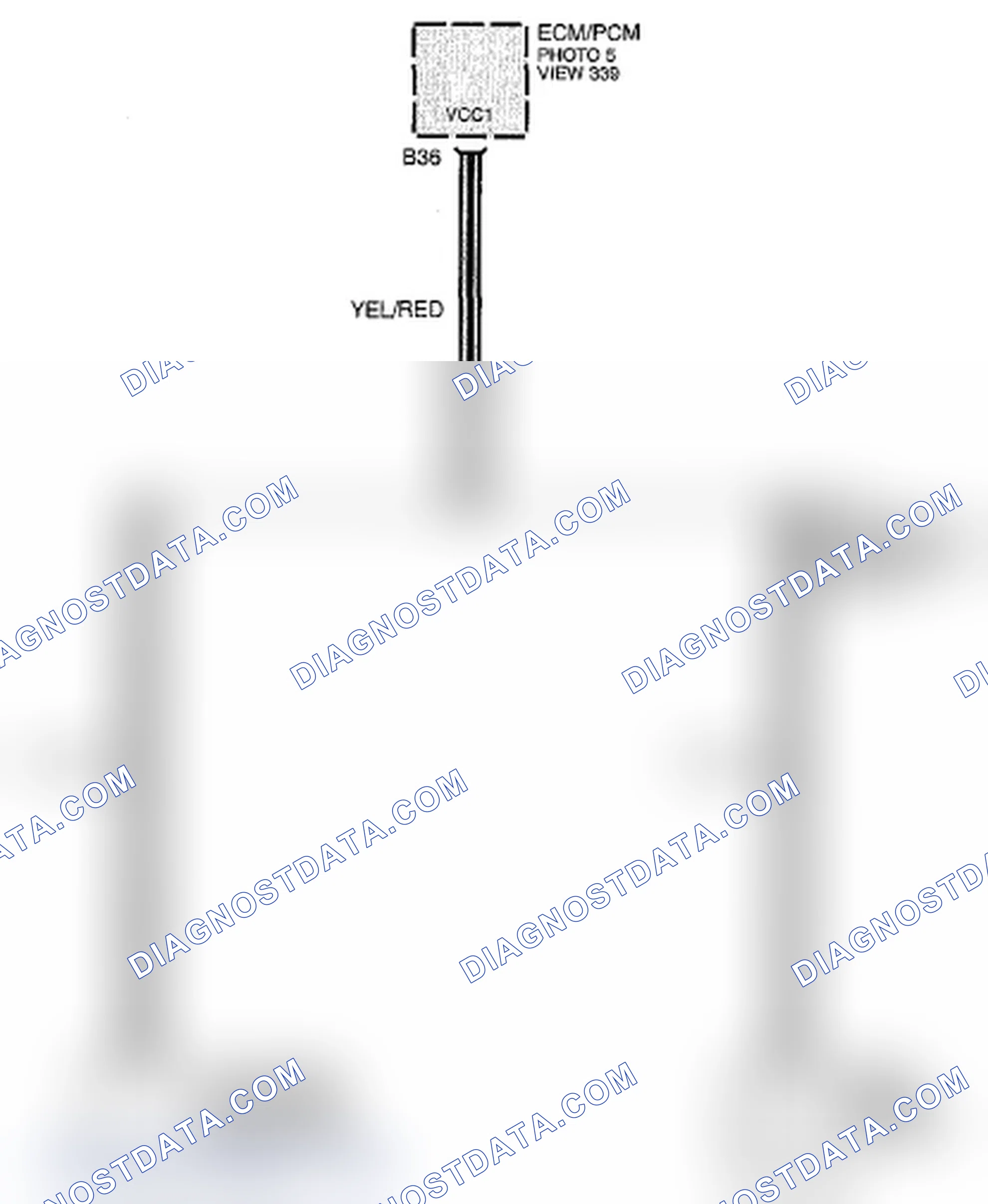 Scheme 171: Reference Voltage For ECM/PCM Sensors (VCC1) Circuit Diagram (Page 15-16)