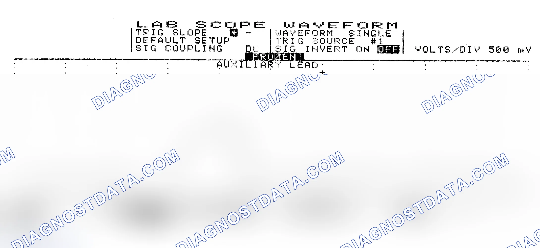 Scheme 10: Single Injector w/Excessive Current Flow - Current Pattern