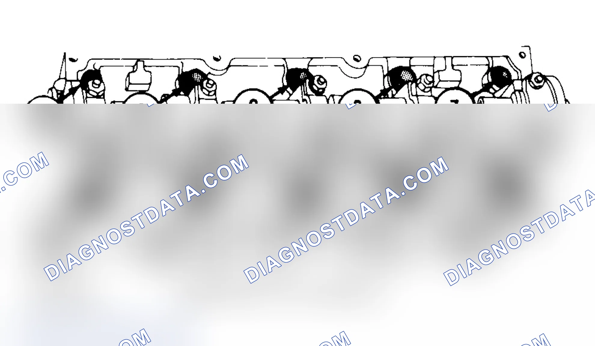 Scheme 3: Typical Cylinder Head Tightening or Loosening Sequence