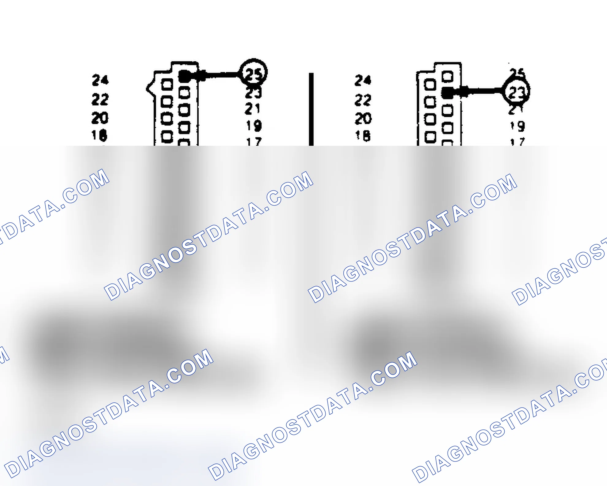 Scheme 144: Logic Module Red & Blue Connectors Viewed From Wire End