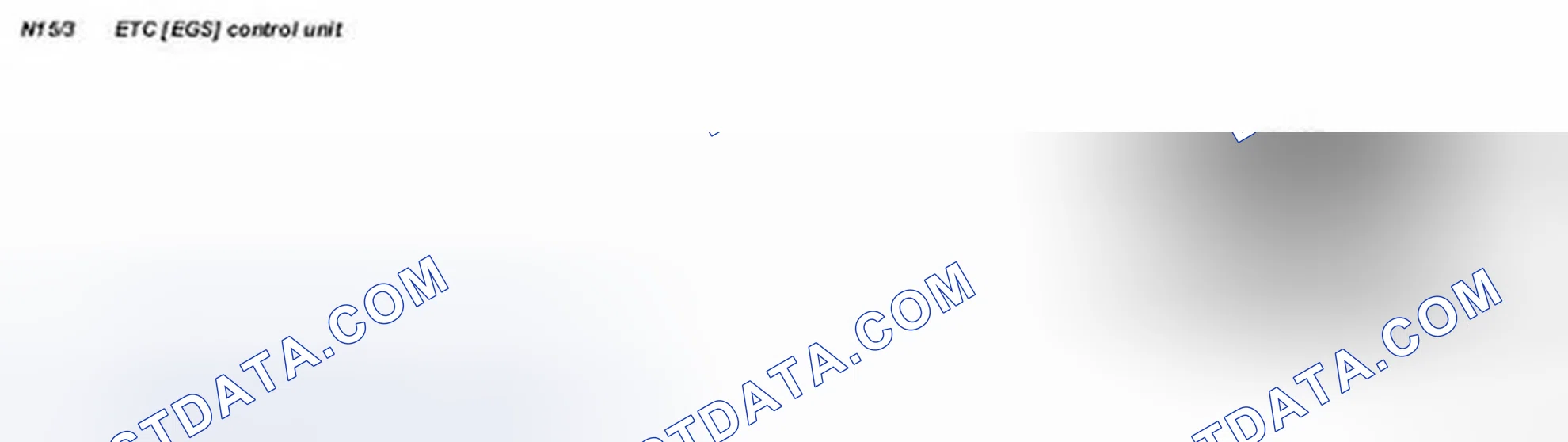 Scheme 203: ETC control unit, location/task - GF27.19-P-4012G
