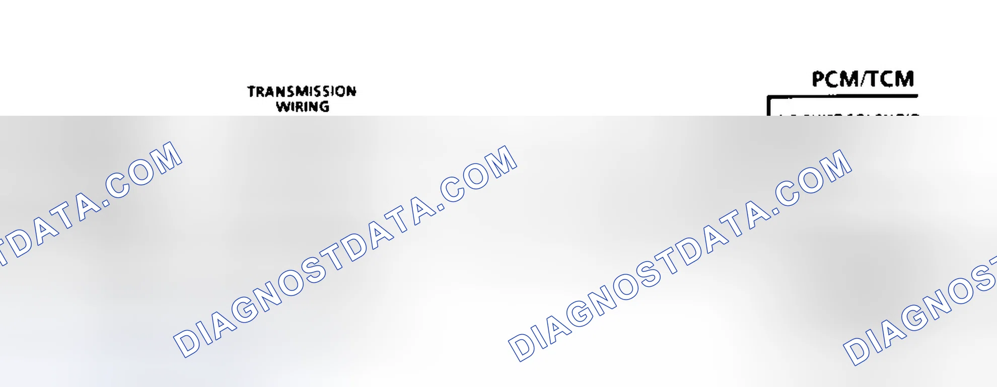 Scheme 312: Code 82 Schematic (Diesel) Transmission 1-2 Error
