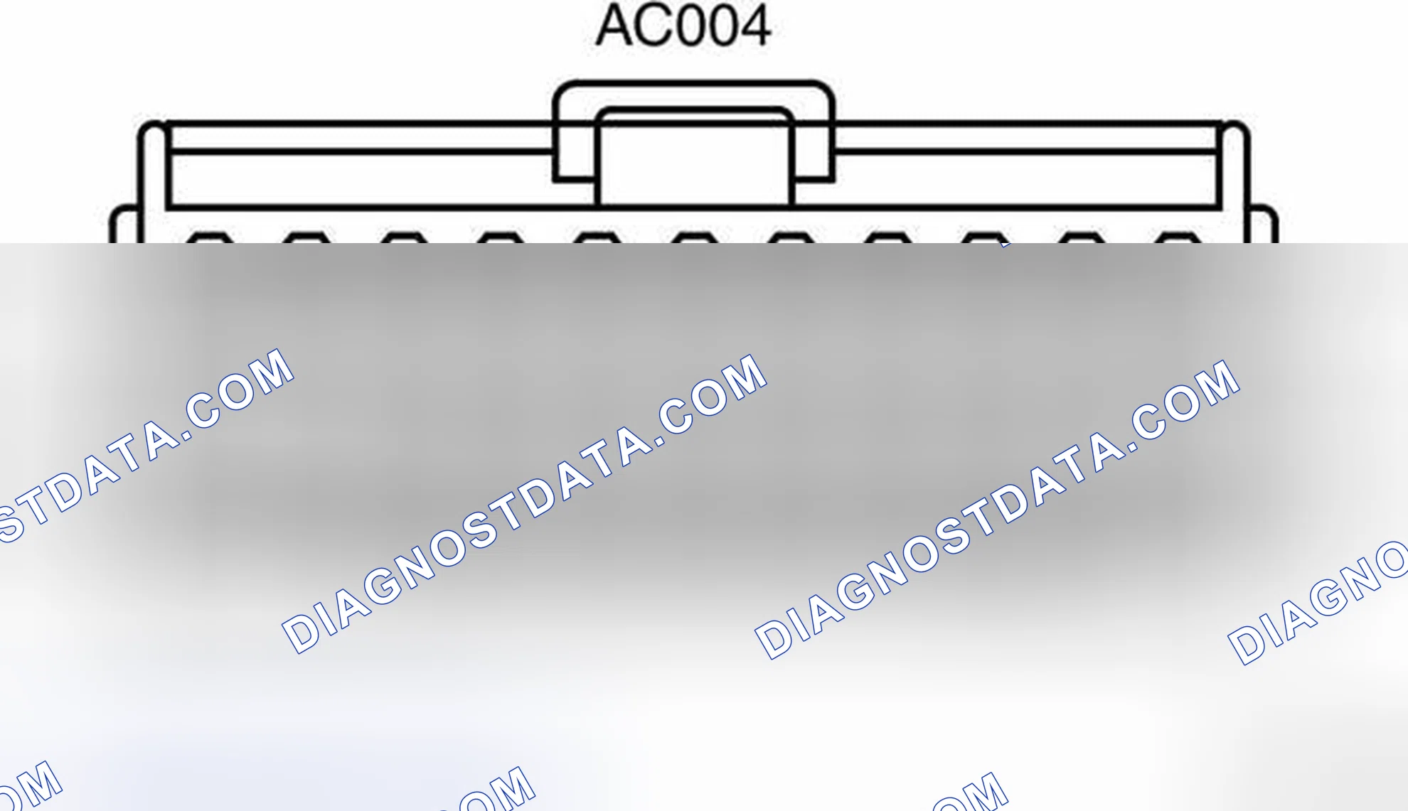 Scheme 19: Connector Pin Identity Chart for AC004