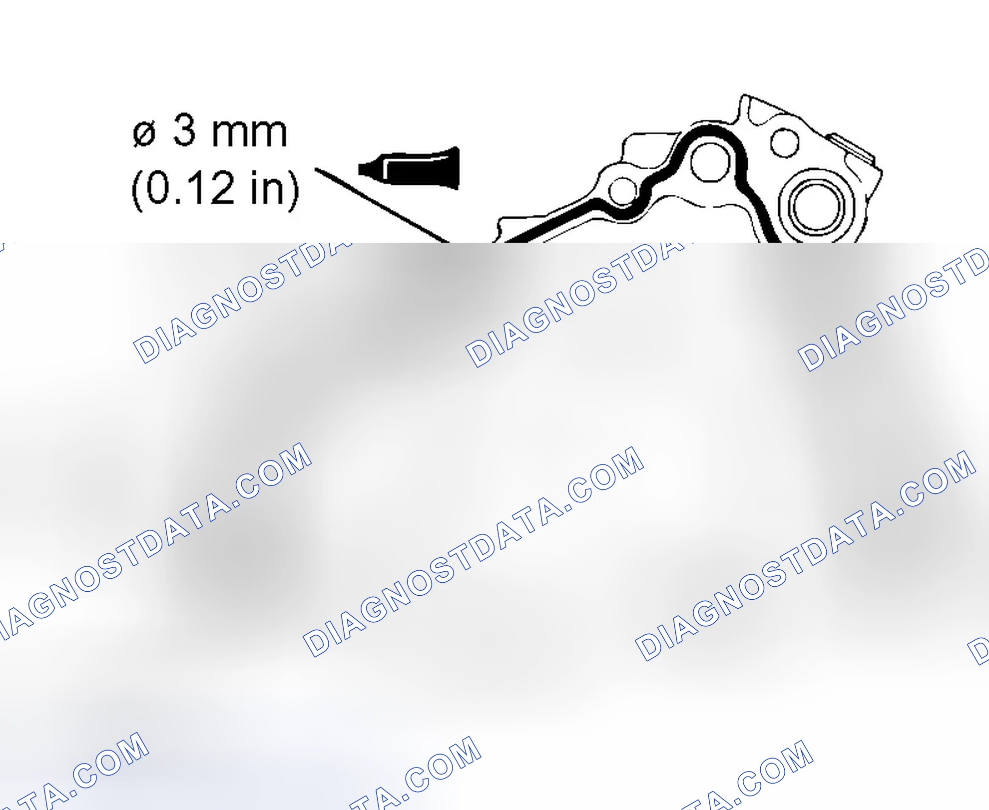 Scheme 452: >> B << OIL PUMP CASE INSTALLATION