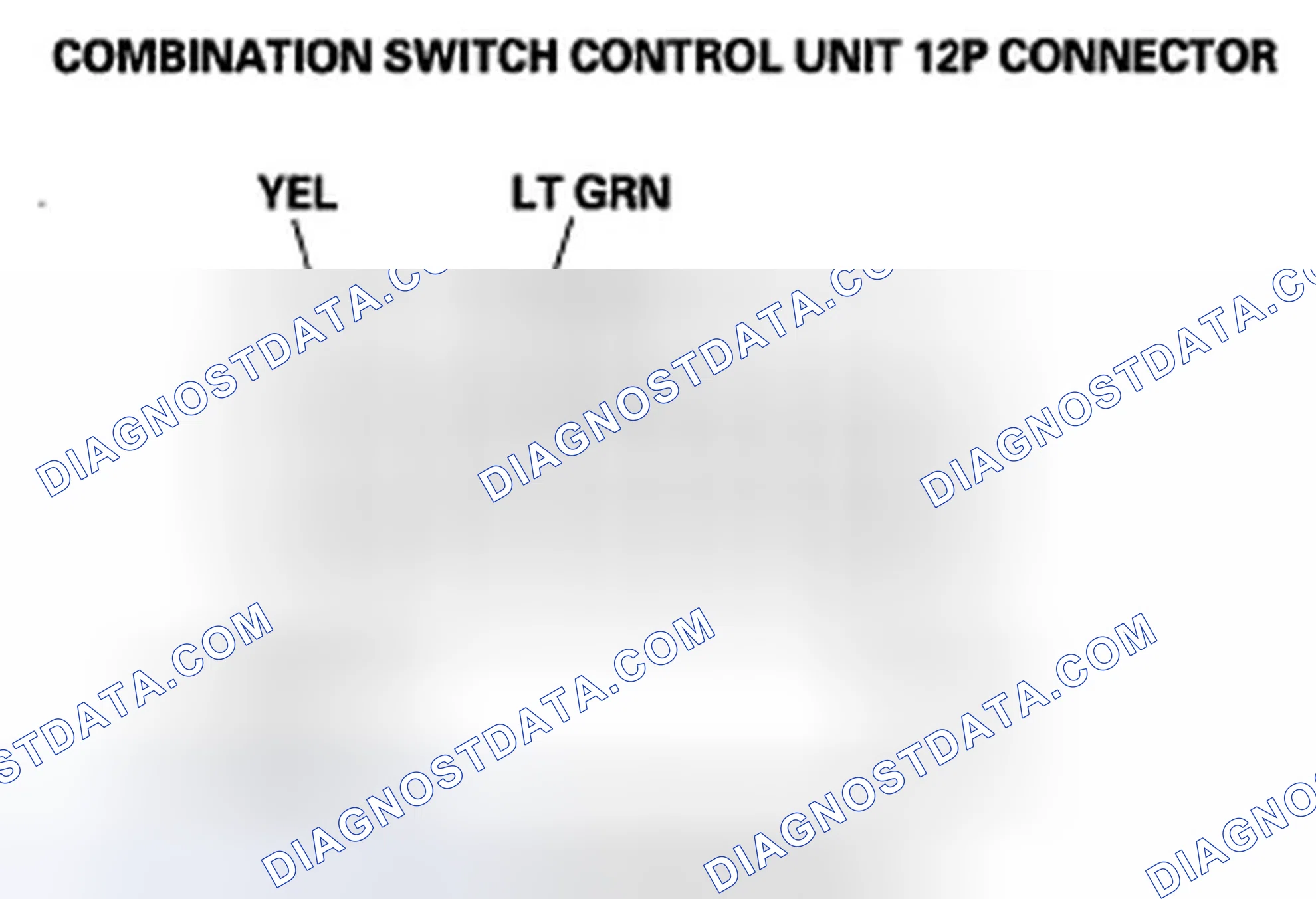 Scheme 8: Combination Switch Control Unit Input Test