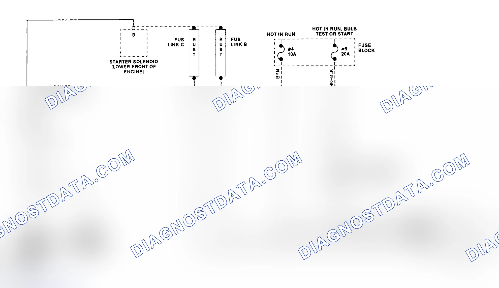 Scheme 7: Charging System Schematic (Beretta & Corsica)