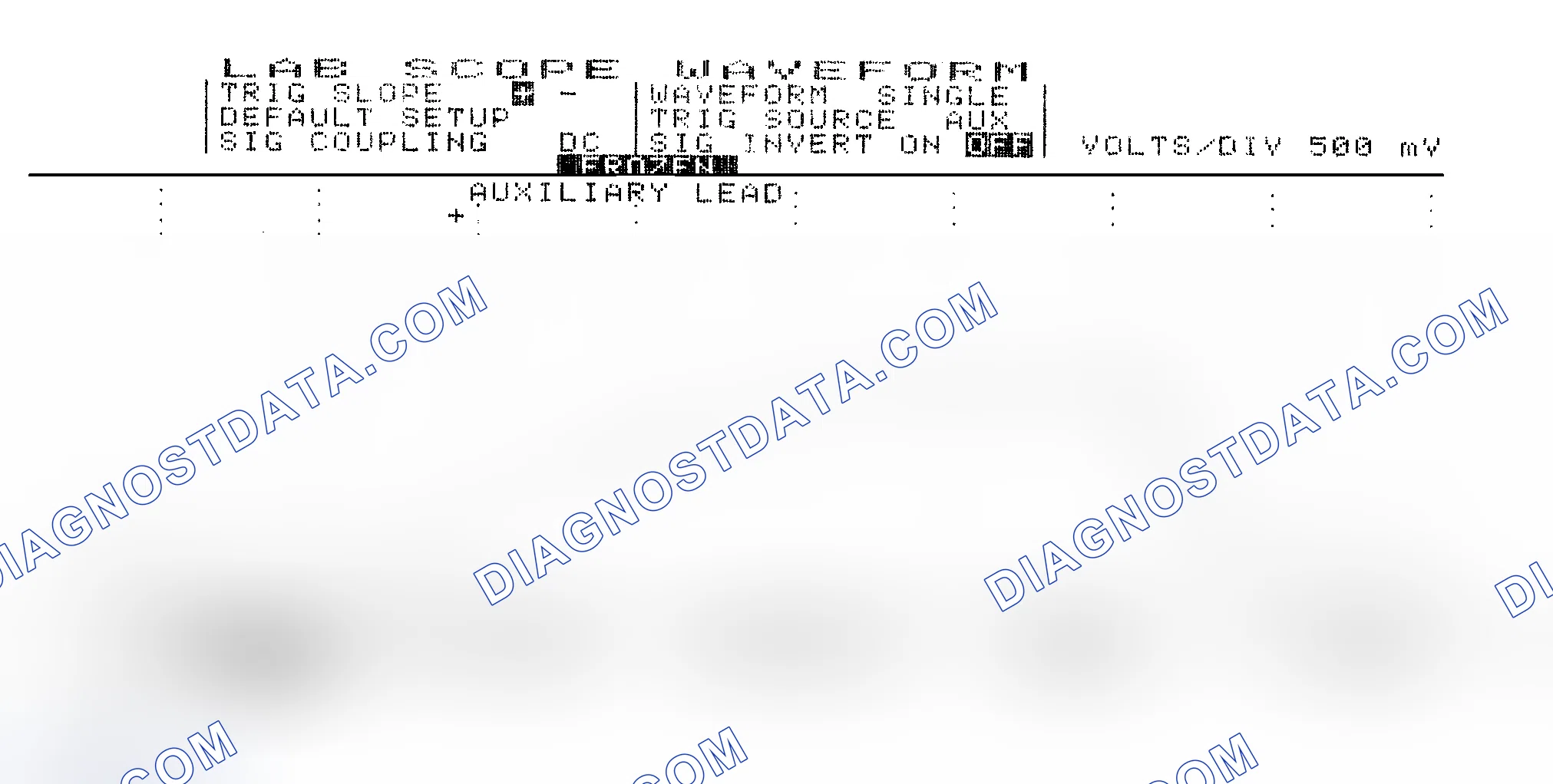 Scheme 14: Single Injector w/Excessive Current Flow - Current Pattern