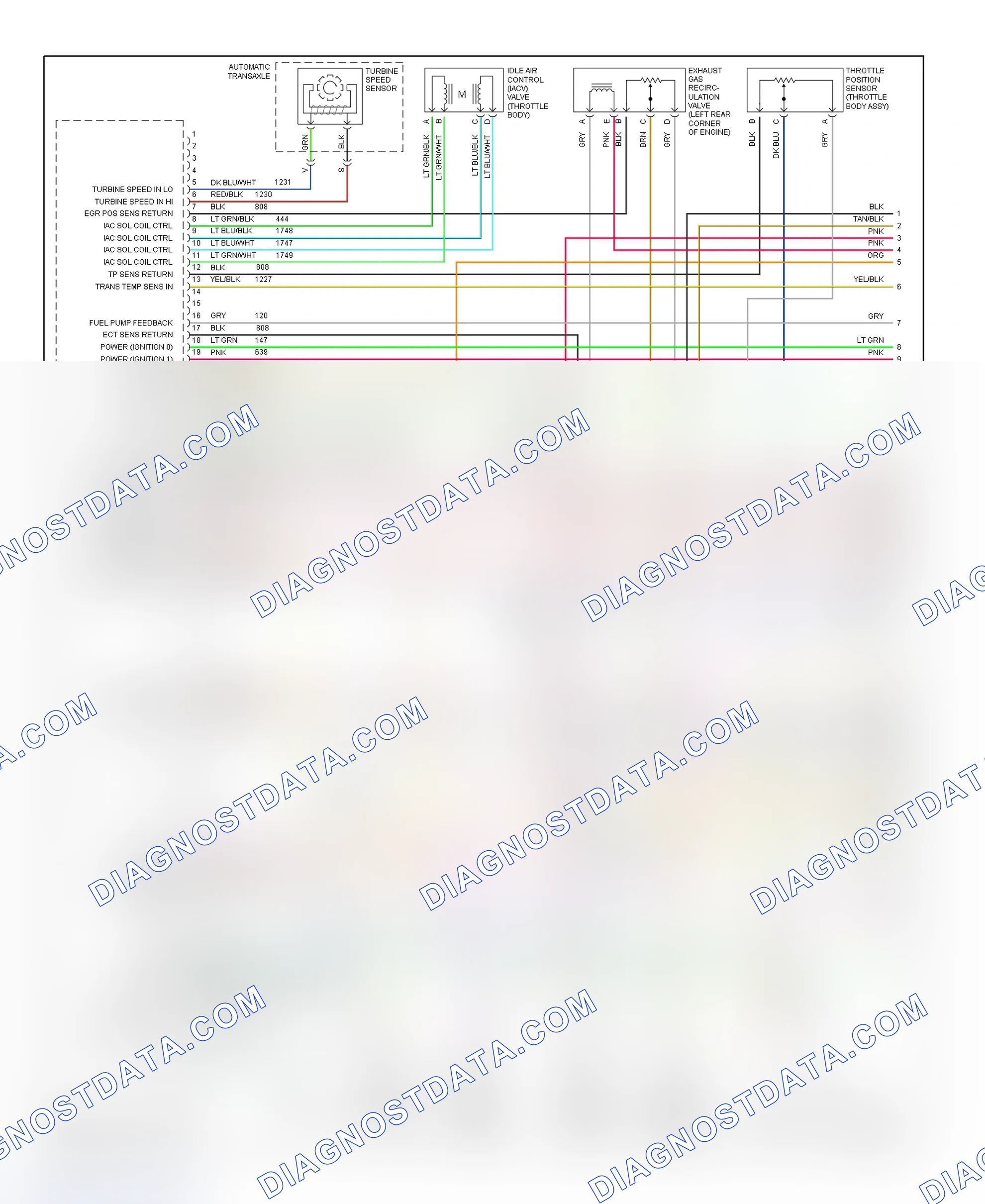Scheme 1: PCM Wiring Diagram (1 Of 4)