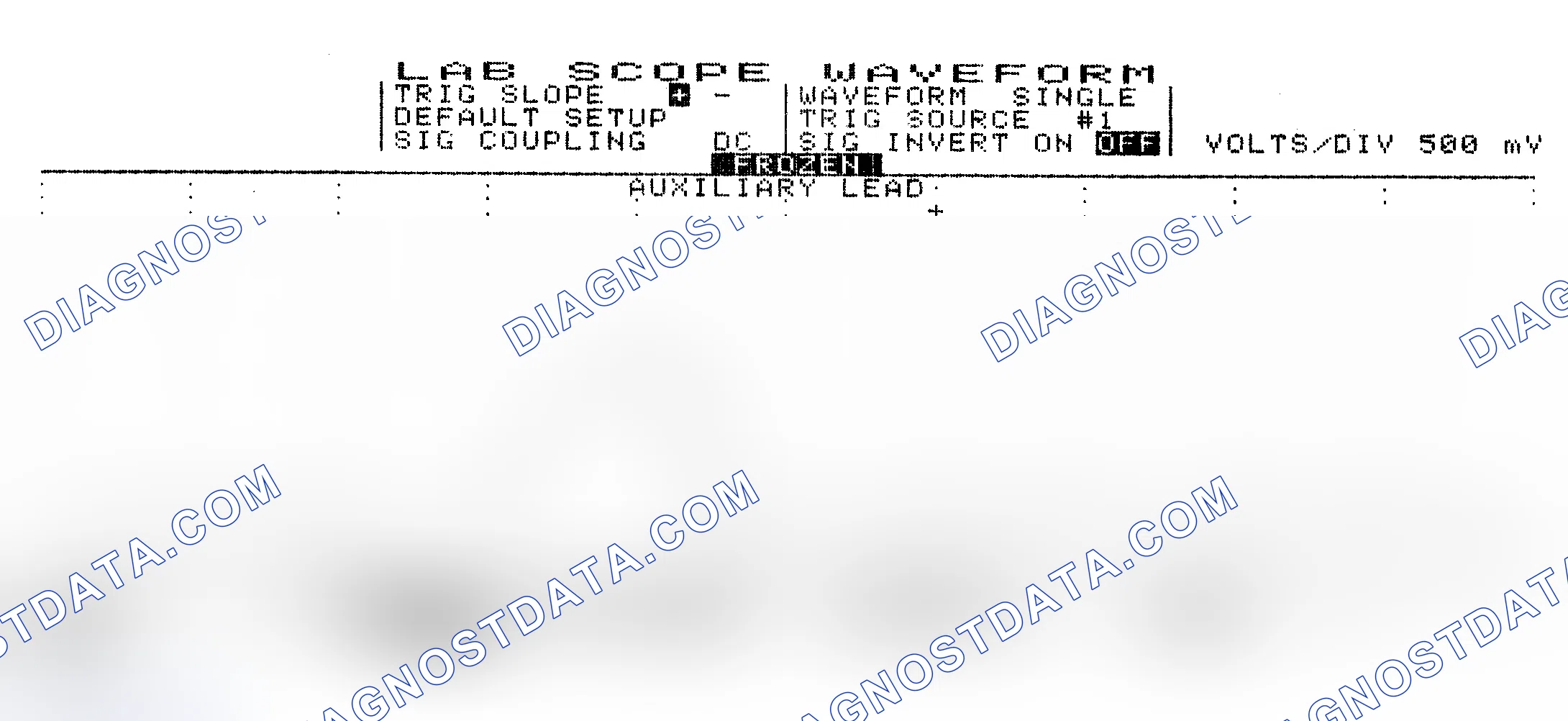 Scheme 10: Single Injector w/Excessive Current Flow - Current Pattern