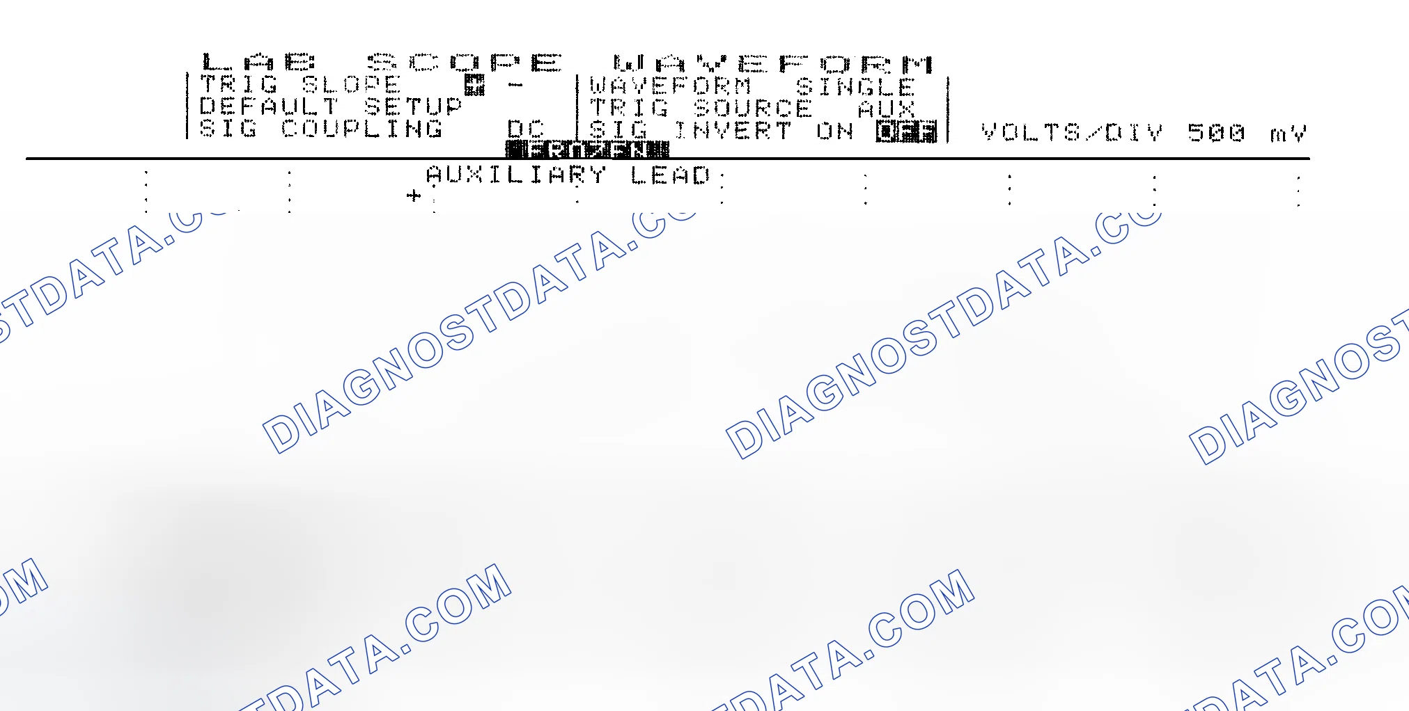 Scheme 14: Single Injector w/Excessive Current Flow - Current Pattern