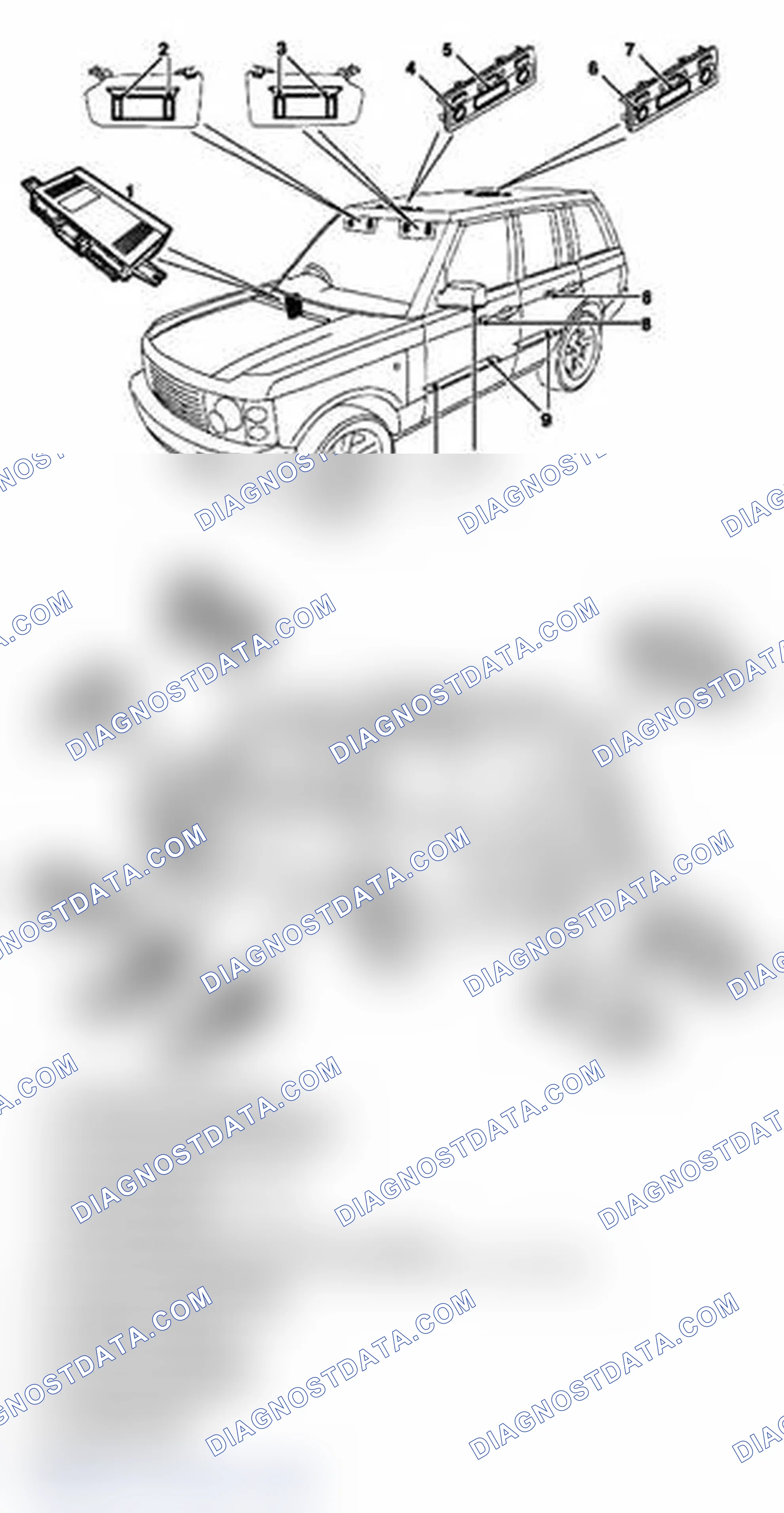 Scheme 39: Interior Lighting Component Location