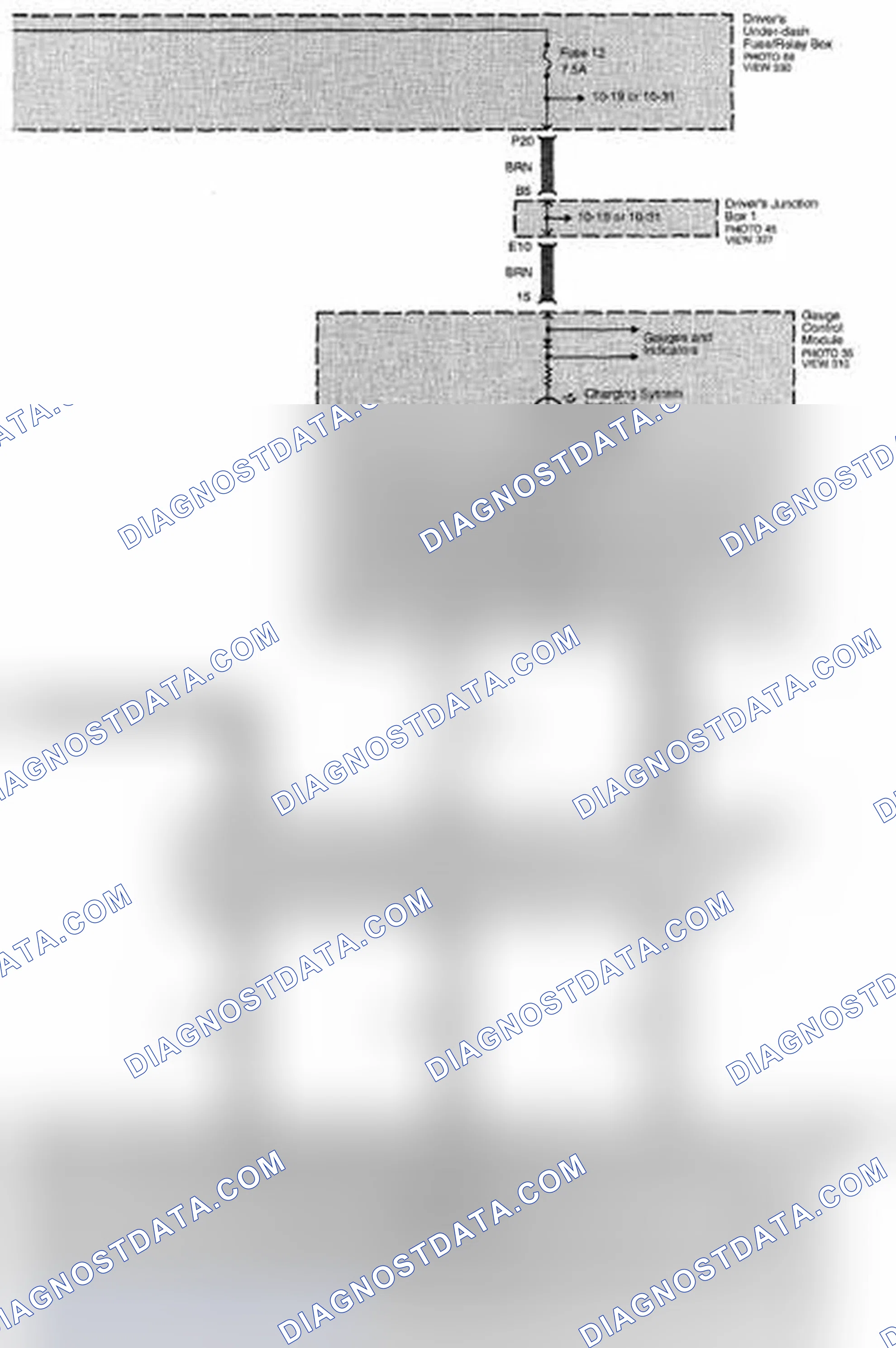 Scheme 238: Charging System Circuit Diagram (Page 22-1)