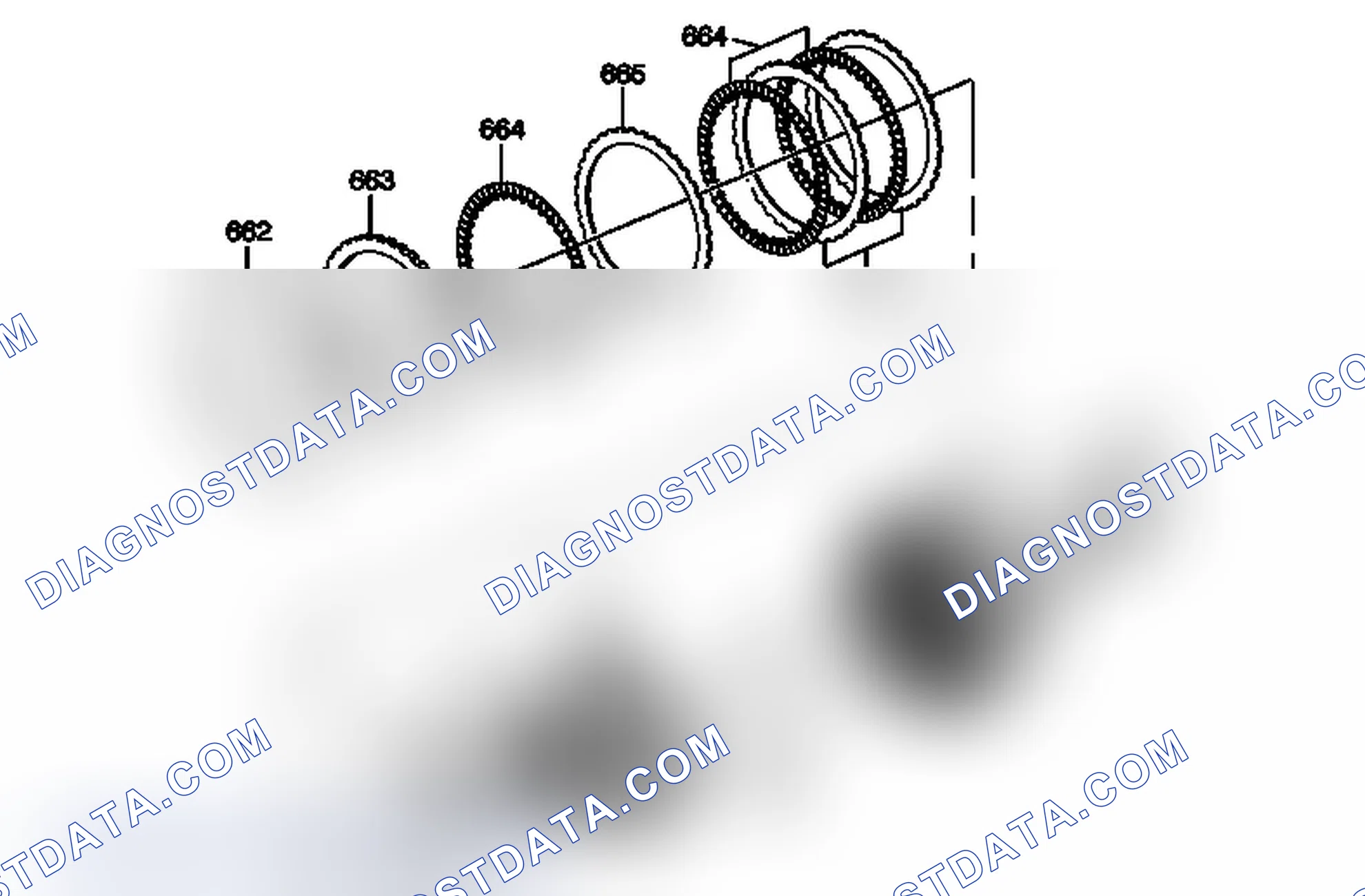 Scheme 204: 1-3 Reverse Clutch Assembly