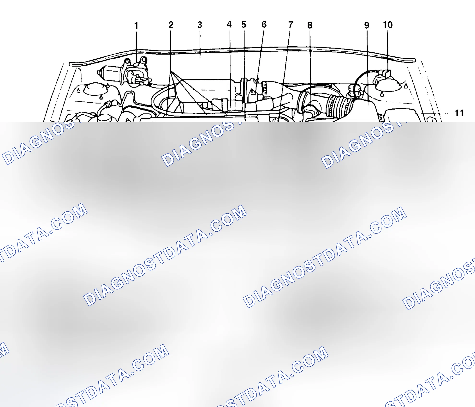 Scheme 5: Engine Compartment (1.5L DOHC) (1996)