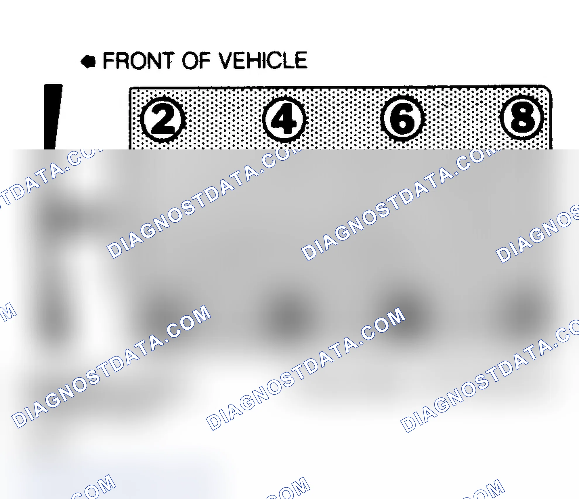 Scheme 6: 6.2L Diesel Engine Firing Order
