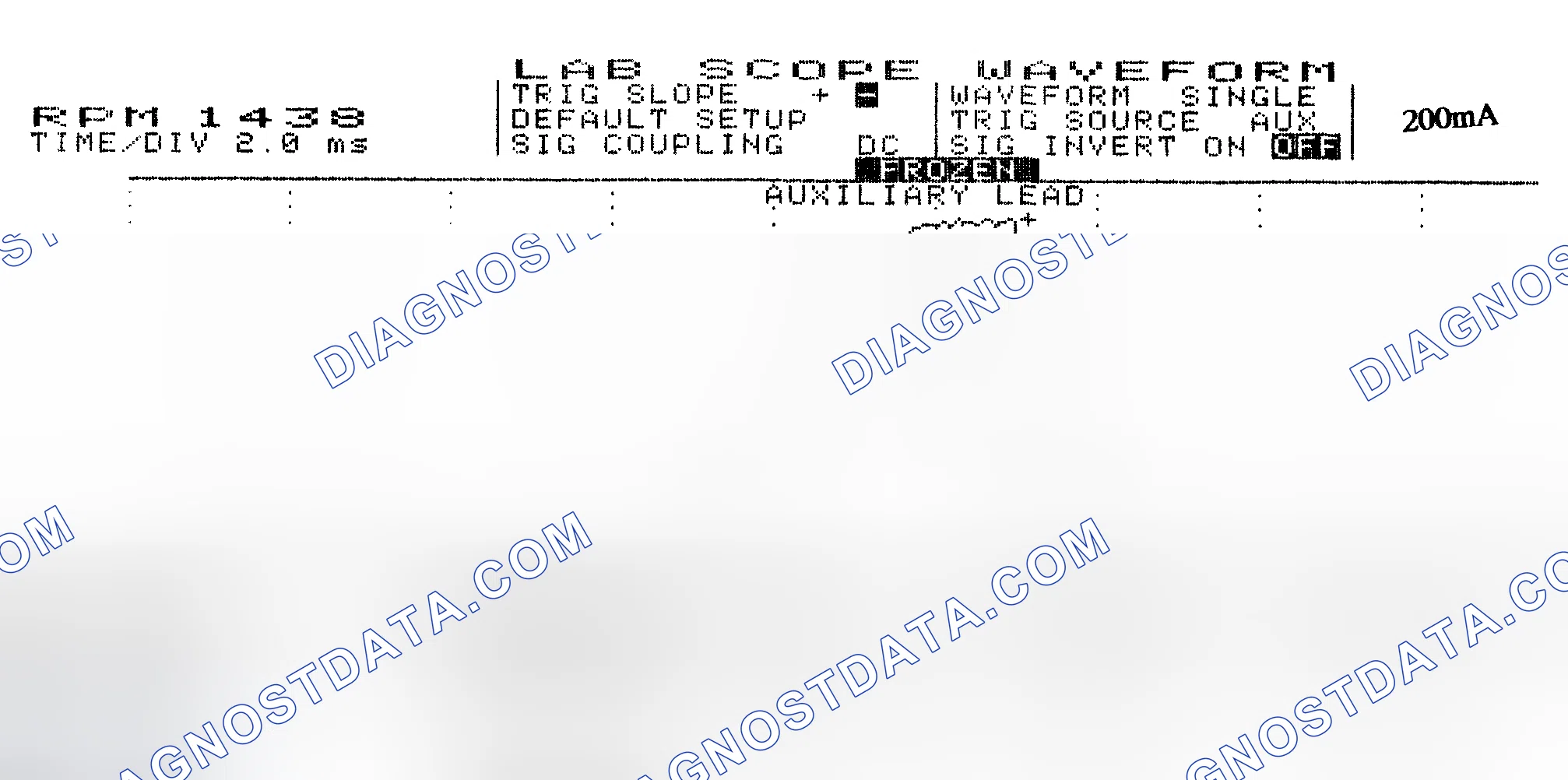 Scheme 15: Single Injector w/Normal Current Flow - Current Pattern
