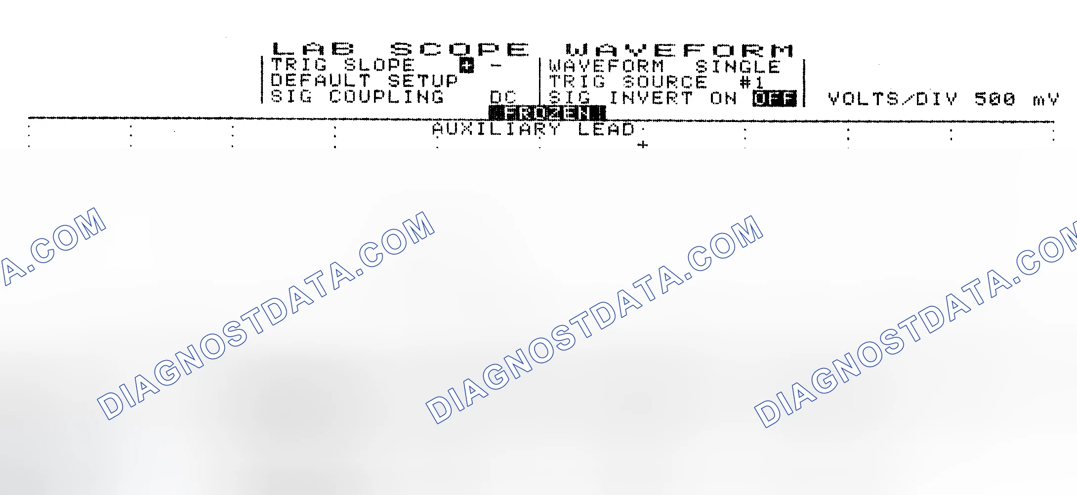 Scheme 10: Single Injector w/Excessive Current Flow - Current Pattern