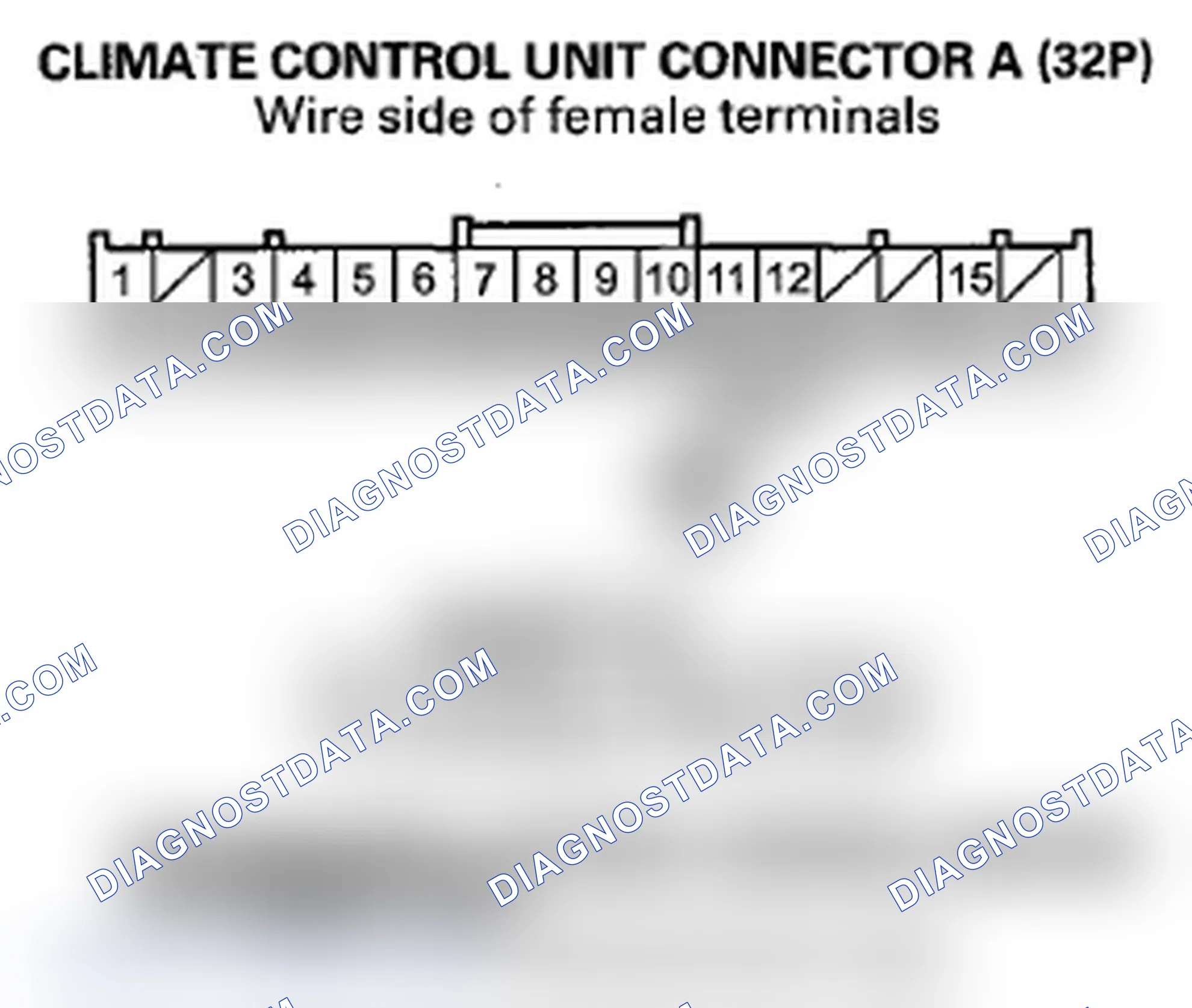 Scheme 58: DTC B1236 or DTC indicator M and AUTO: An Open in the Passenger's Air Mix Control Motor Circuit