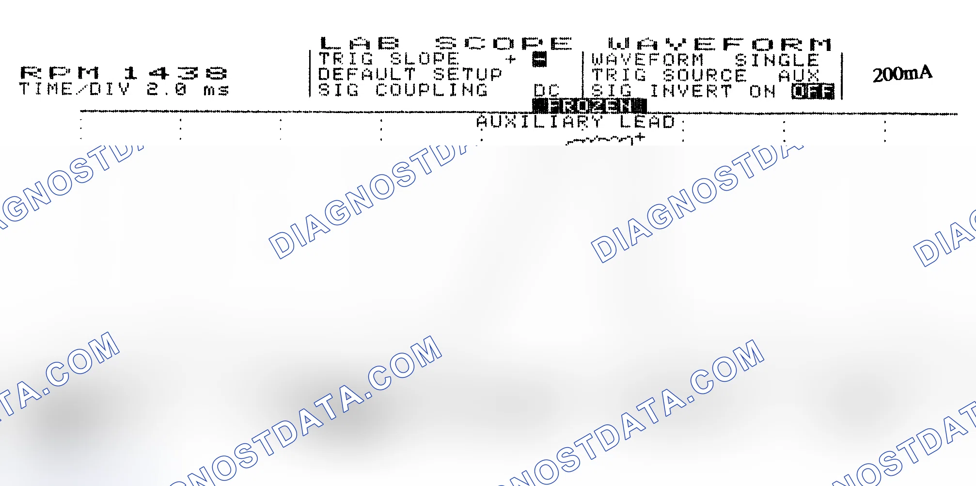 Scheme 15: Single Injector w/Normal Current Flow - Current Pattern