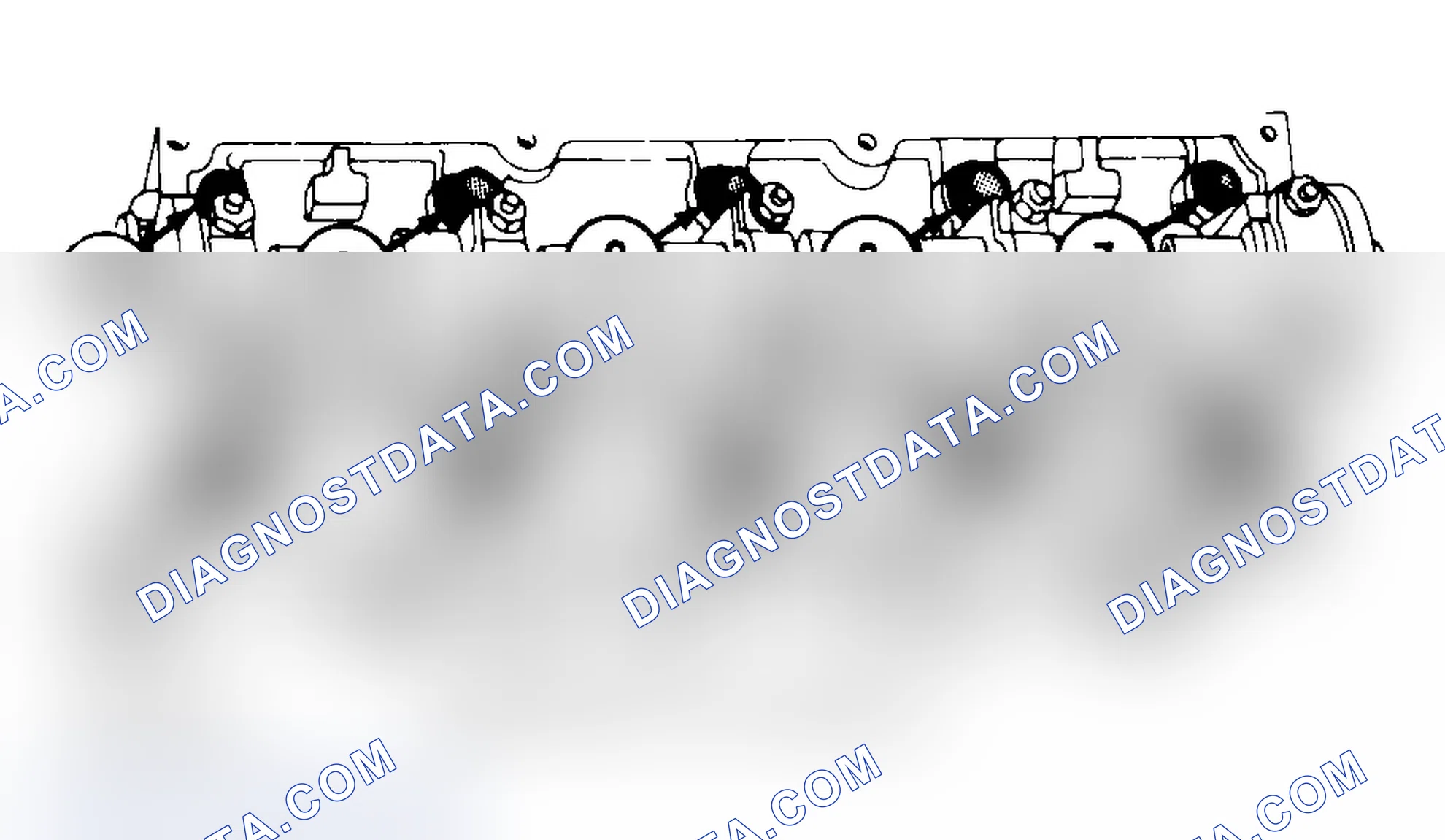 Scheme 3: Typical Cylinder Head Tightening or Loosening Sequence