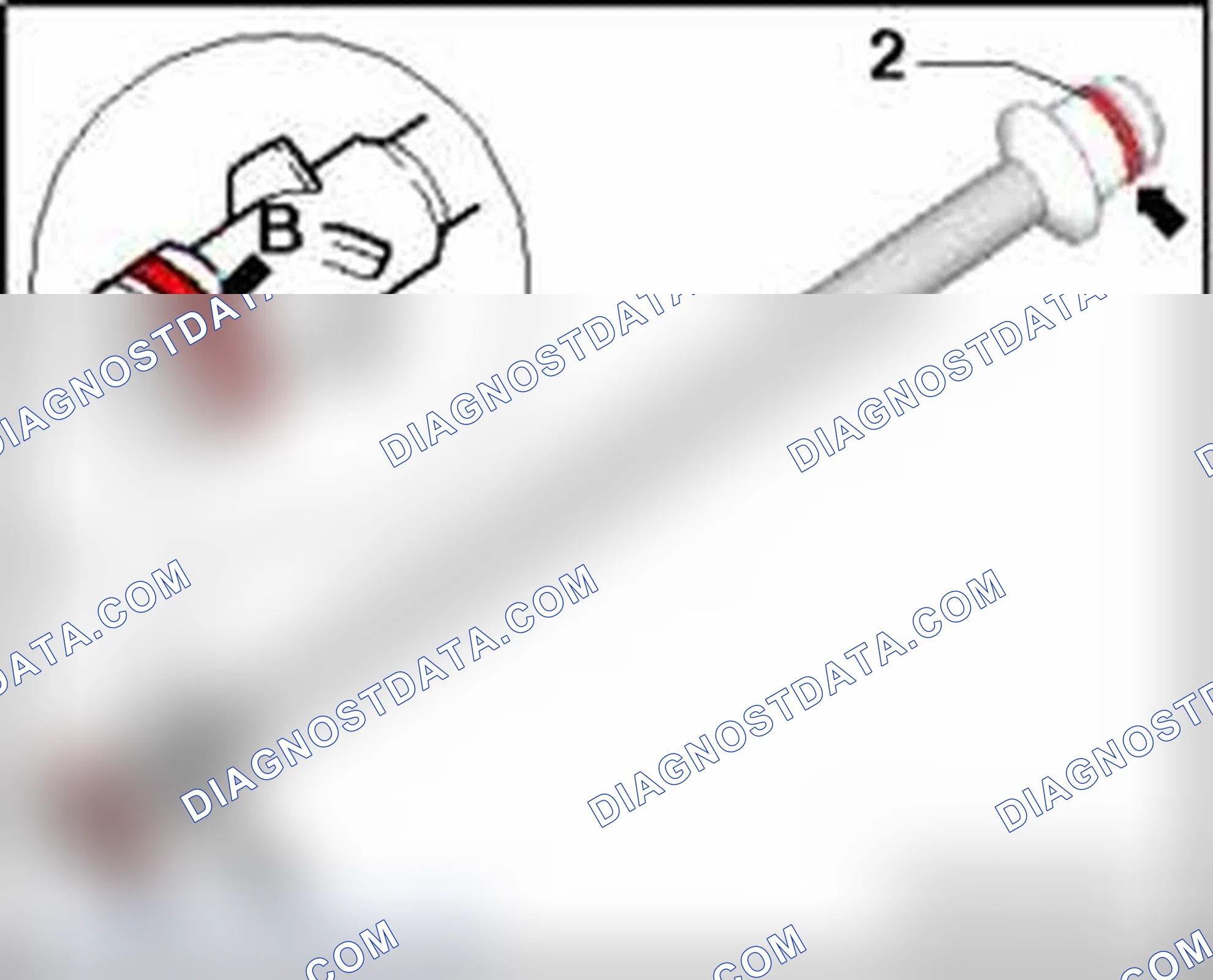 Scheme 1543: Checking oil pipe for wear