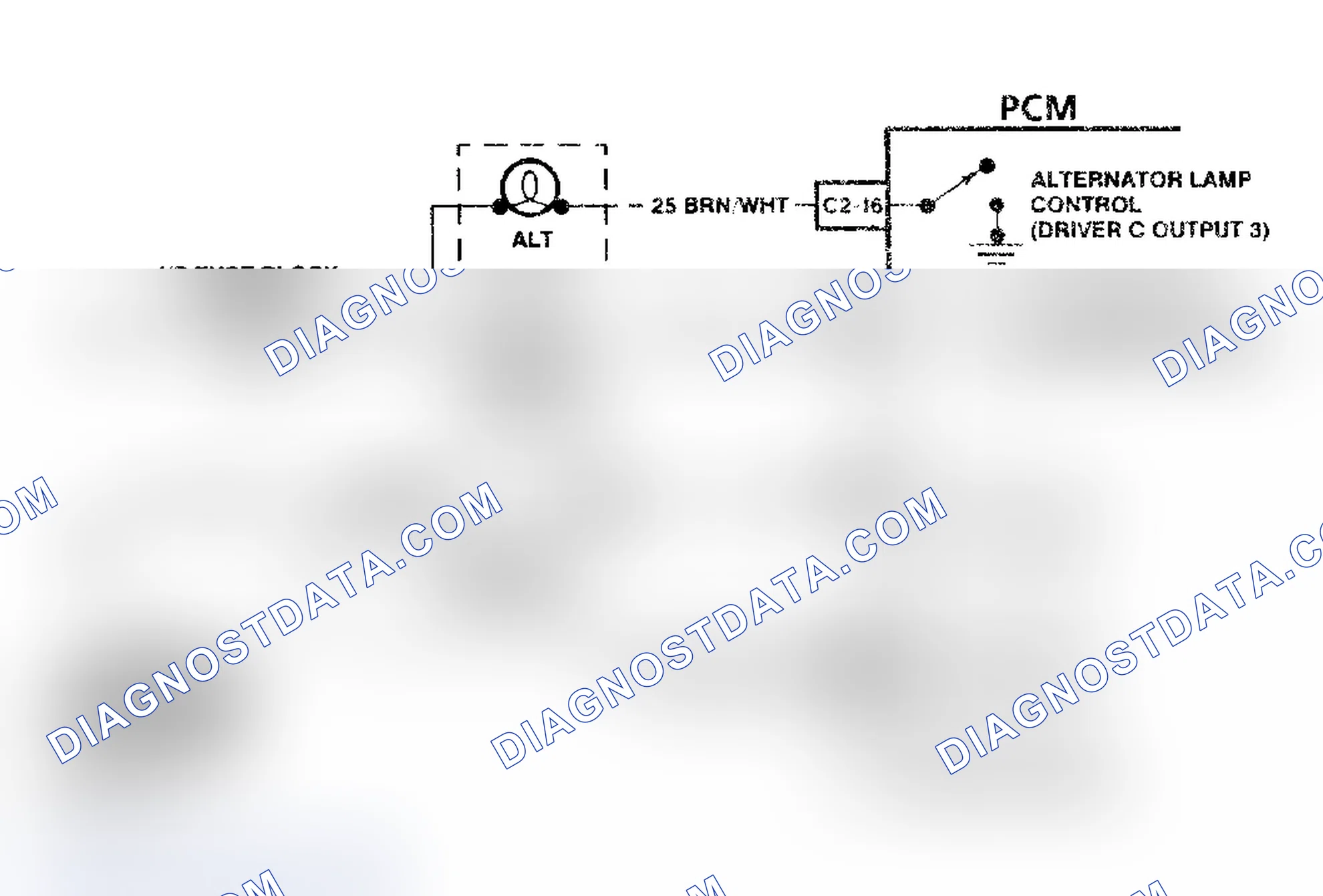 Scheme 48: DTC P1672 Schematic