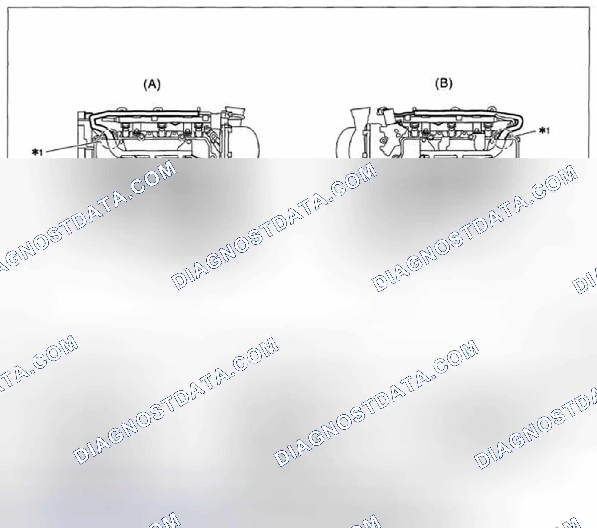 Scheme 224: Engine harness assembly diagram 2