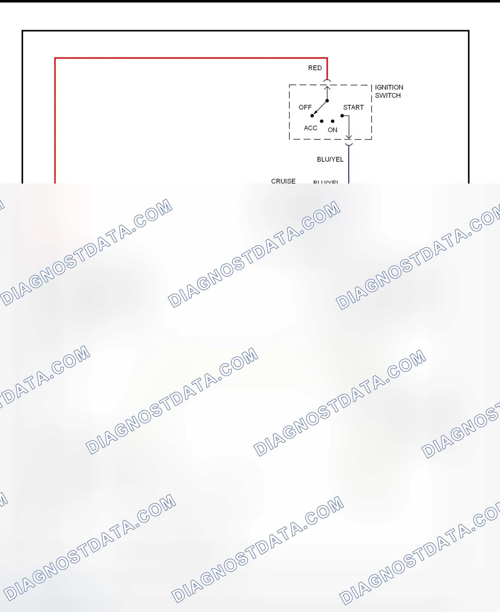 Scheme 2: Starting System Wiring Diagram (MPV)