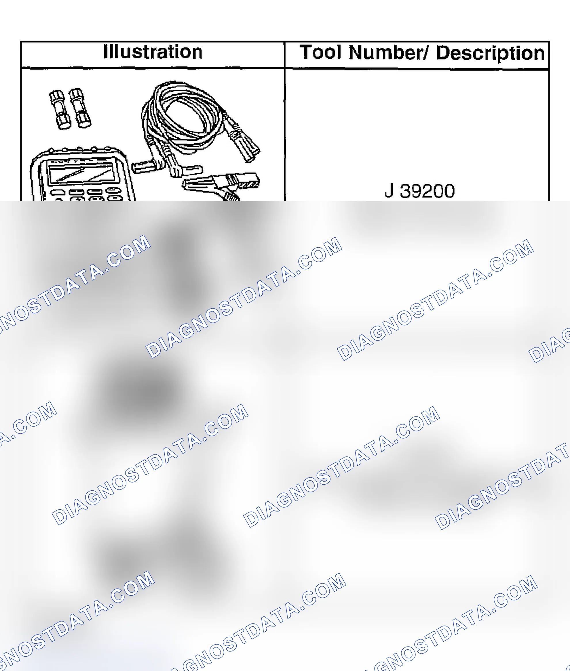 Scheme 303: Special Tools and Equipment