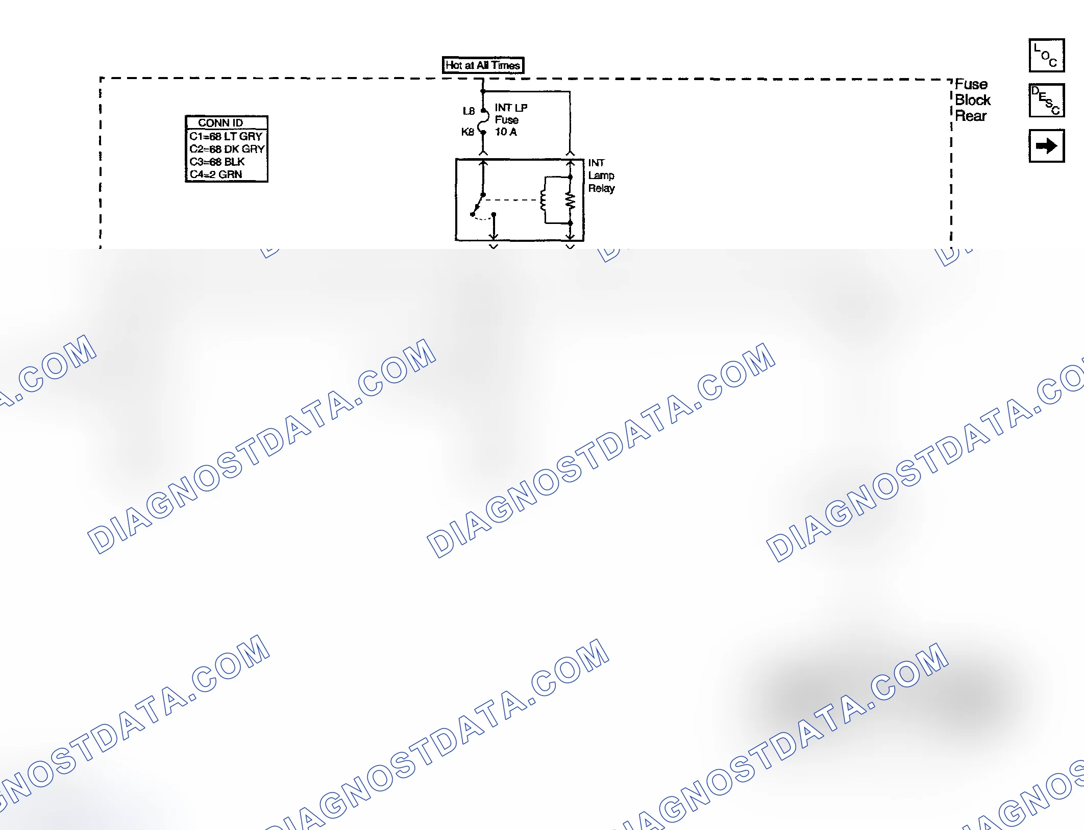 Scheme 12: INTERIOR LIGHTS SCHEMATICS