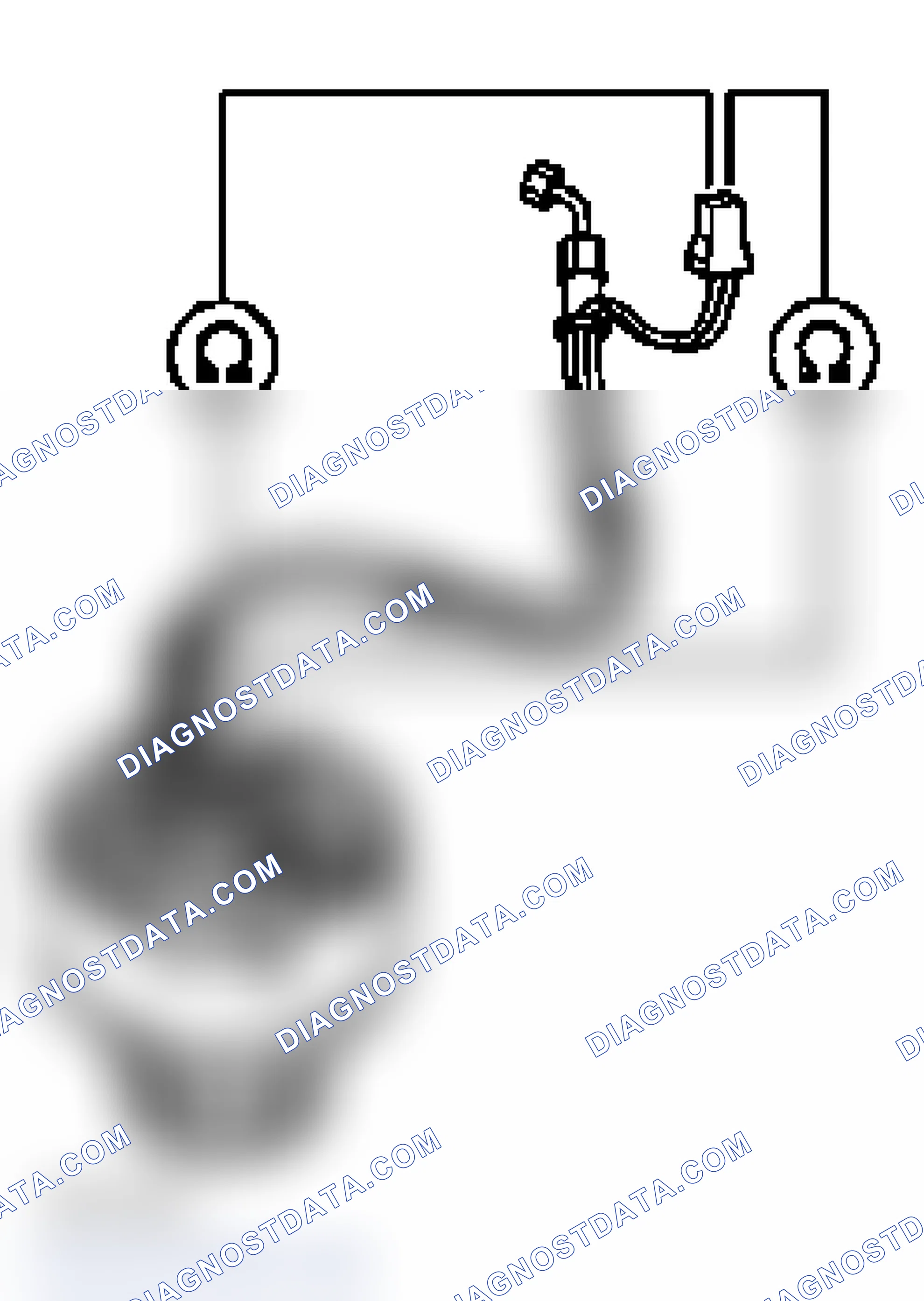 Scheme 19: Checking For Continuity Between Harness Connector, Connector On Housing, And Fuel Pump