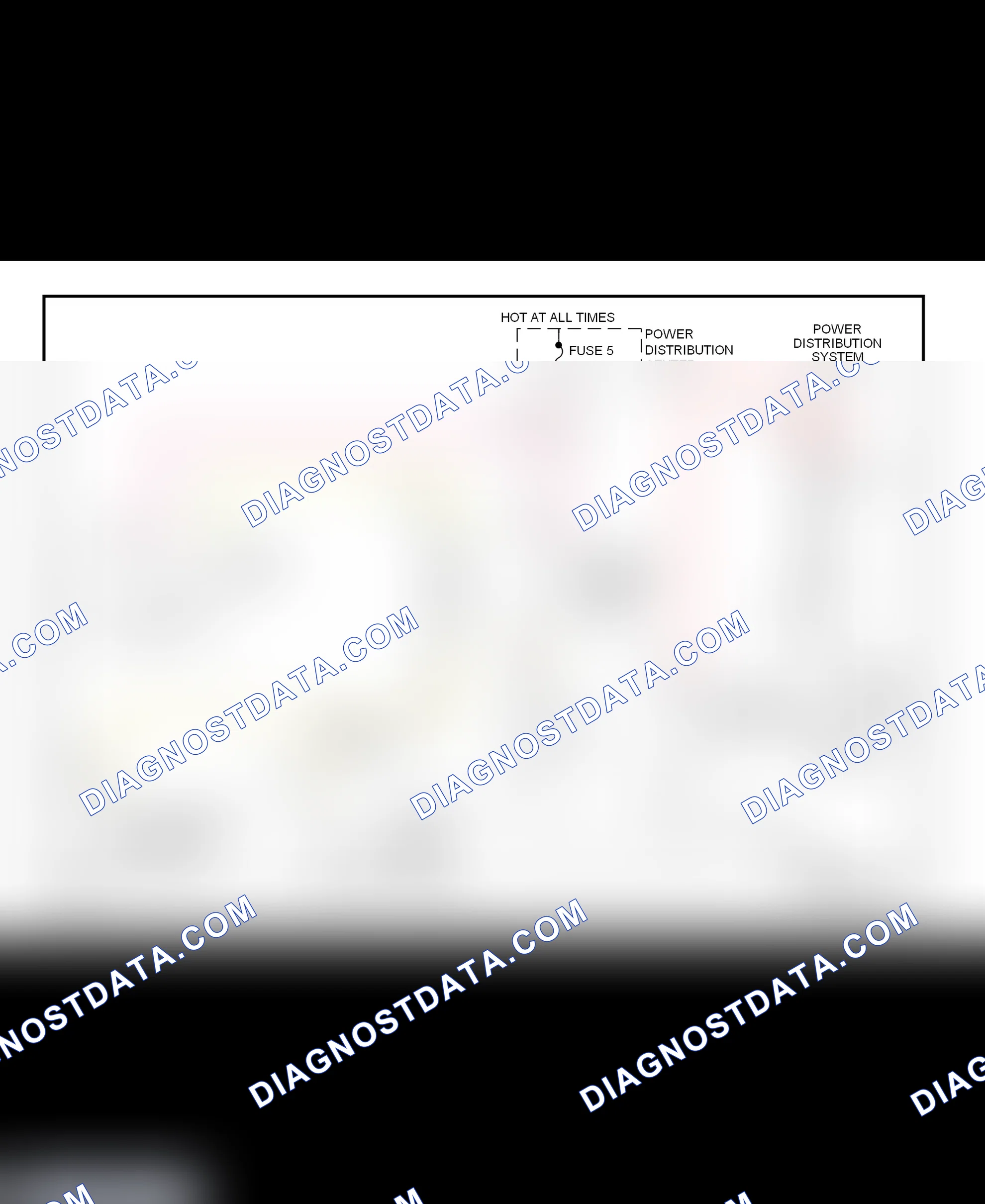 Fig. 11: Starting System Wiring Diagram (Ram Van & Ram Wagon)