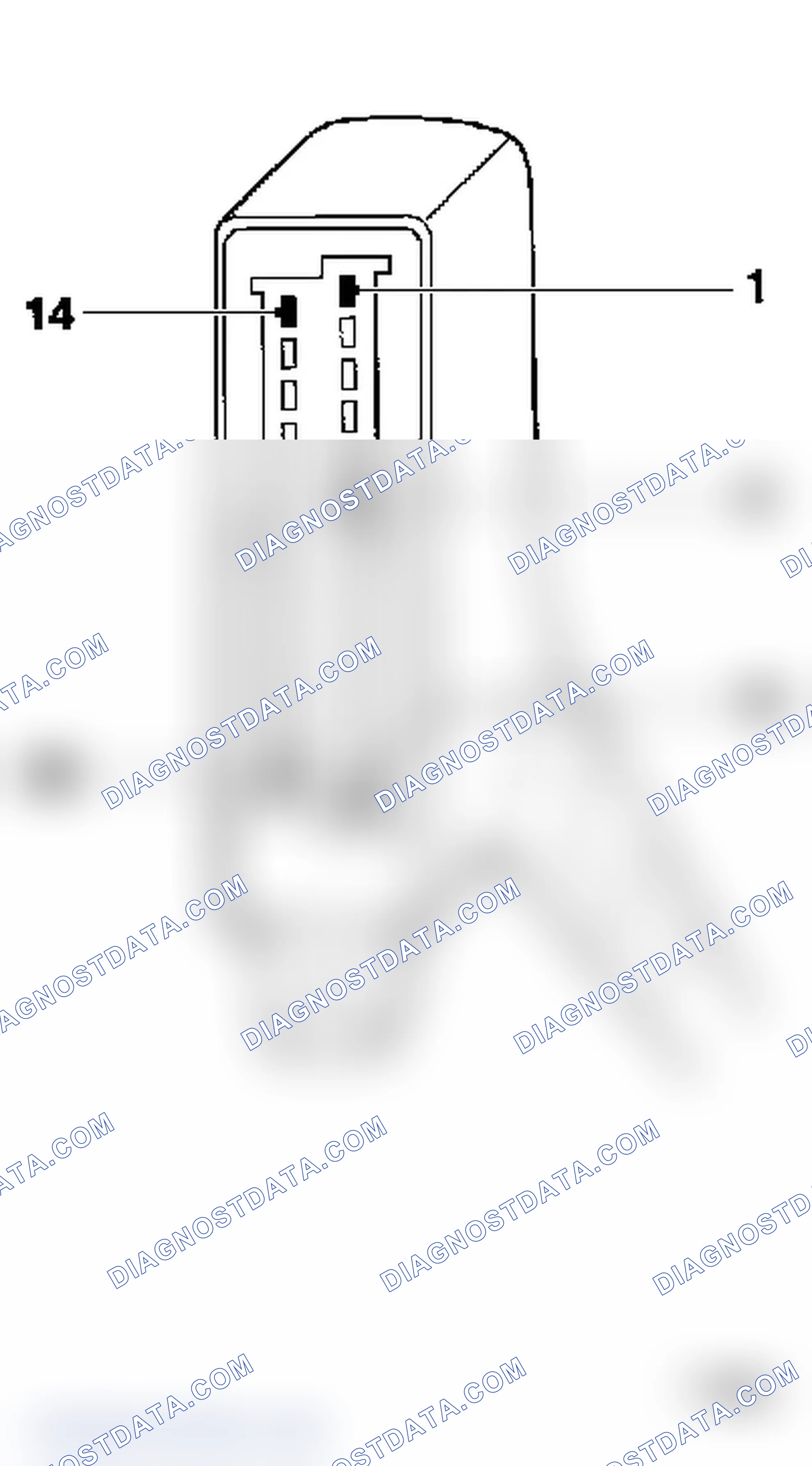 Terminal Assignment, ABS Control Units