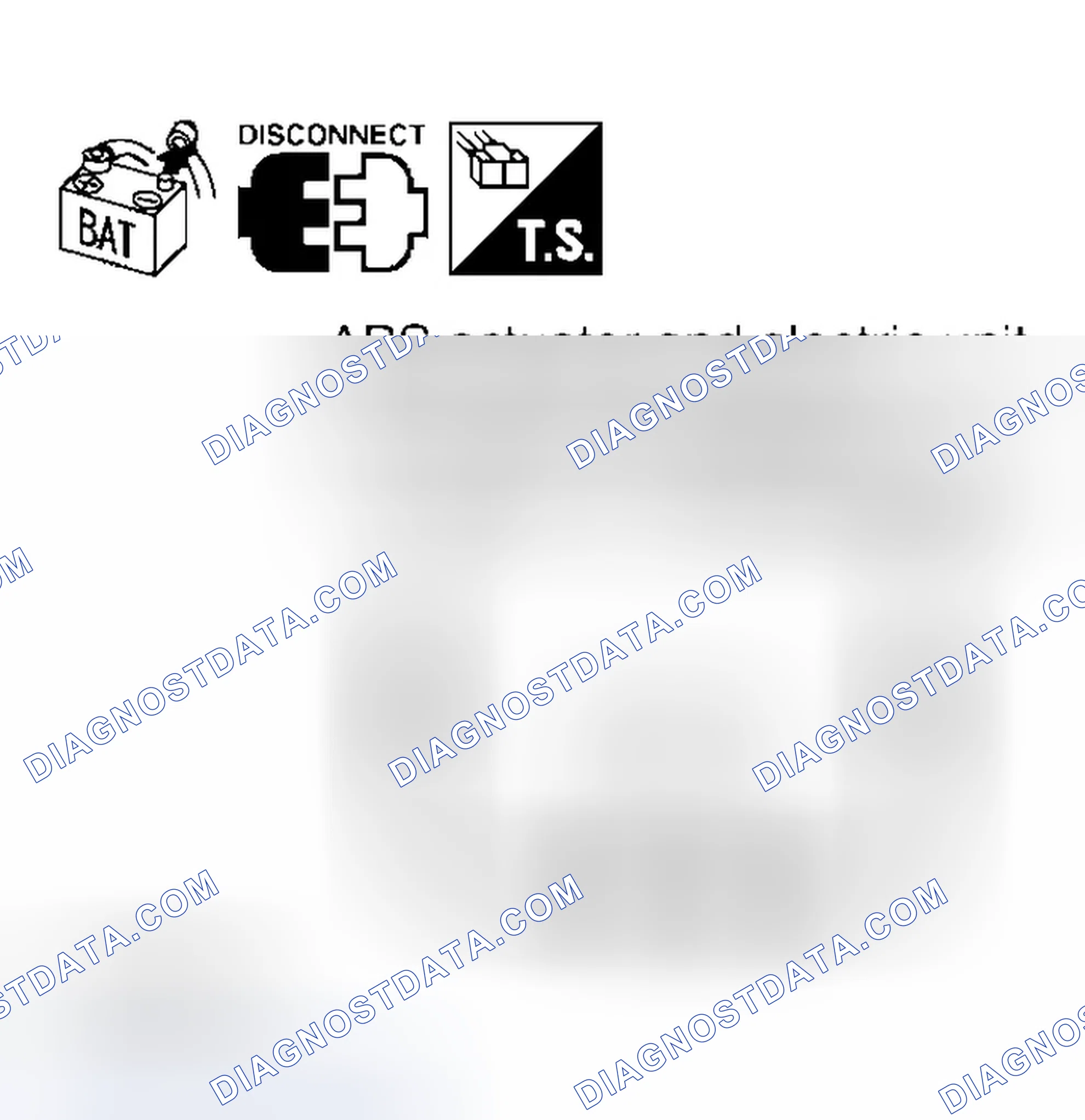 Scheme 258: ABS Actuator and Electric Unit (Control Unit) Circuit Check