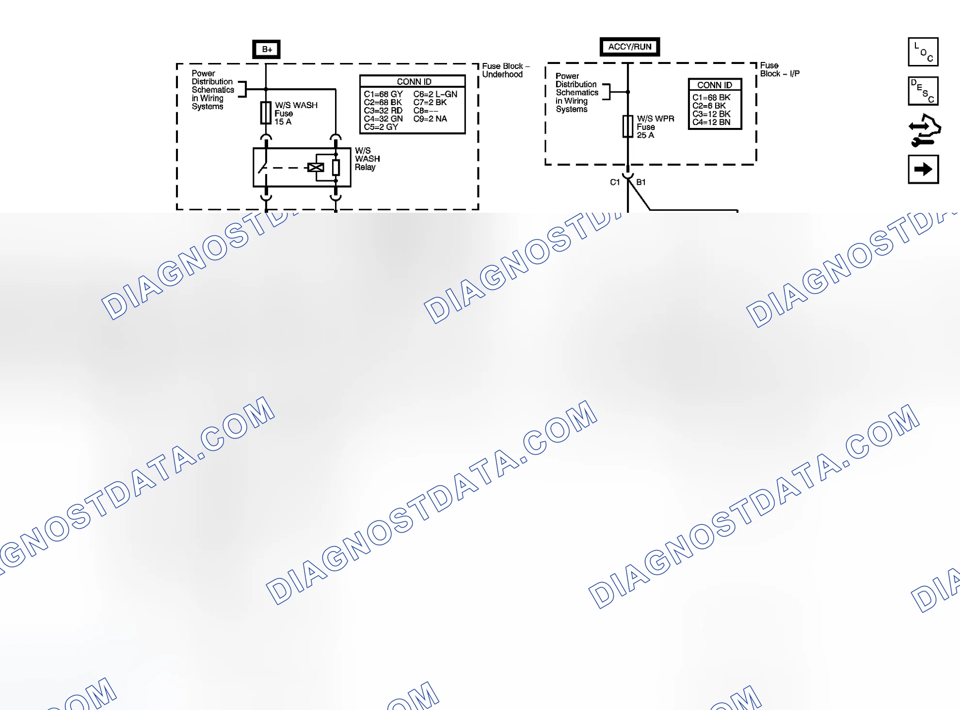 Scheme 1: Wiper/Washer System Schematics
