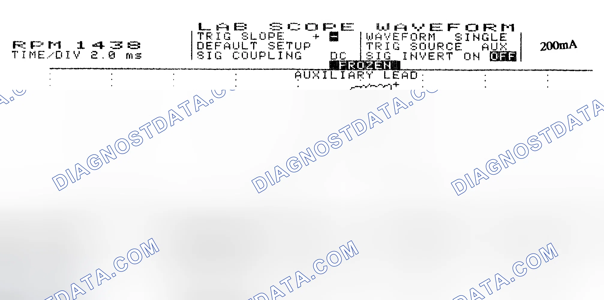 Scheme 15: Single Injector w/Normal Current Flow - Current Pattern