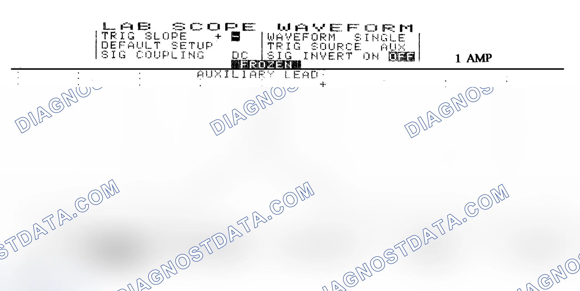 Scheme 20: Single Injector w/Normal Current Flow - Current Pattern